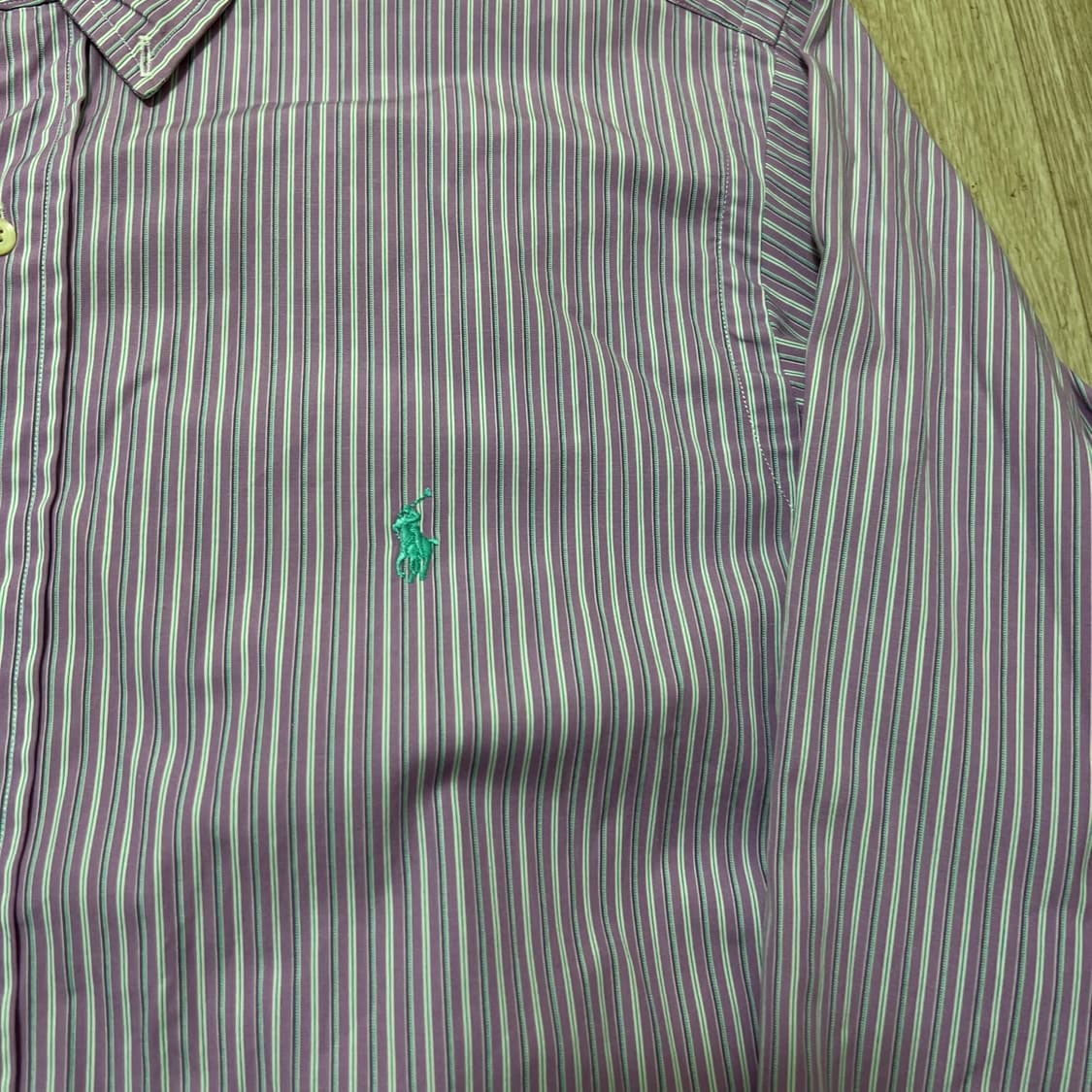 폴로 랄프로렌 스몰포니 스트라이프 셔츠 L/100  상품이미지3