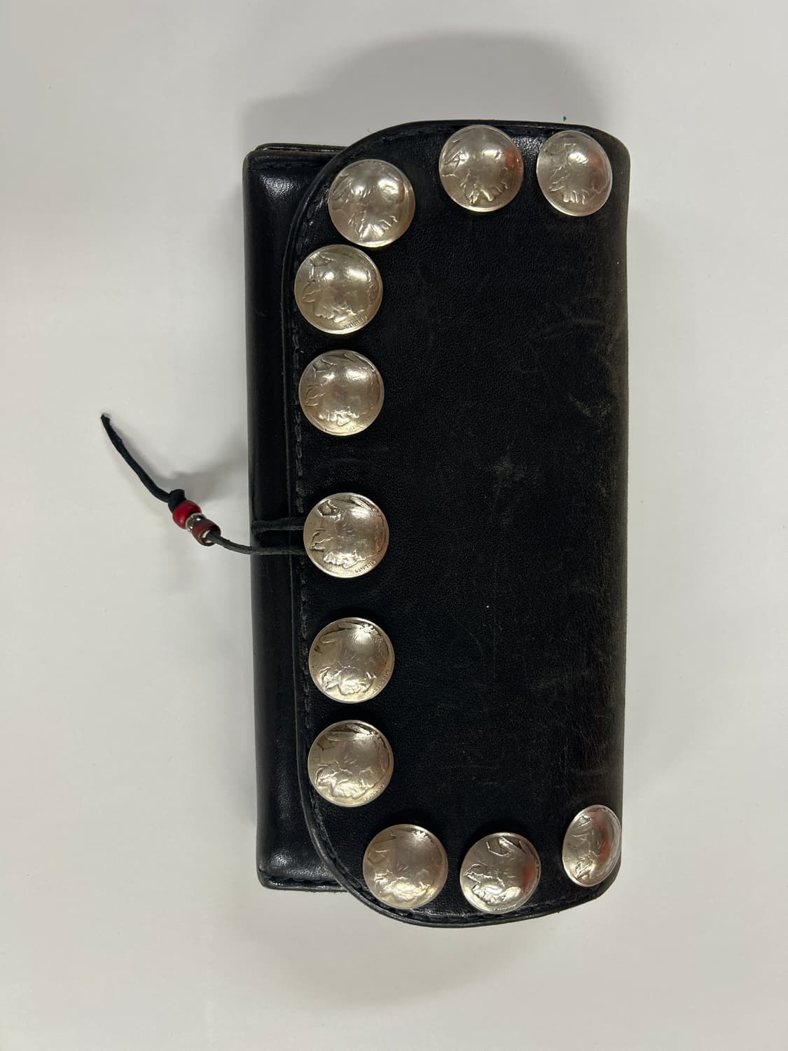 GOROS 고로스 11콘초 블랙 새들레더 장지갑 상품이미지1