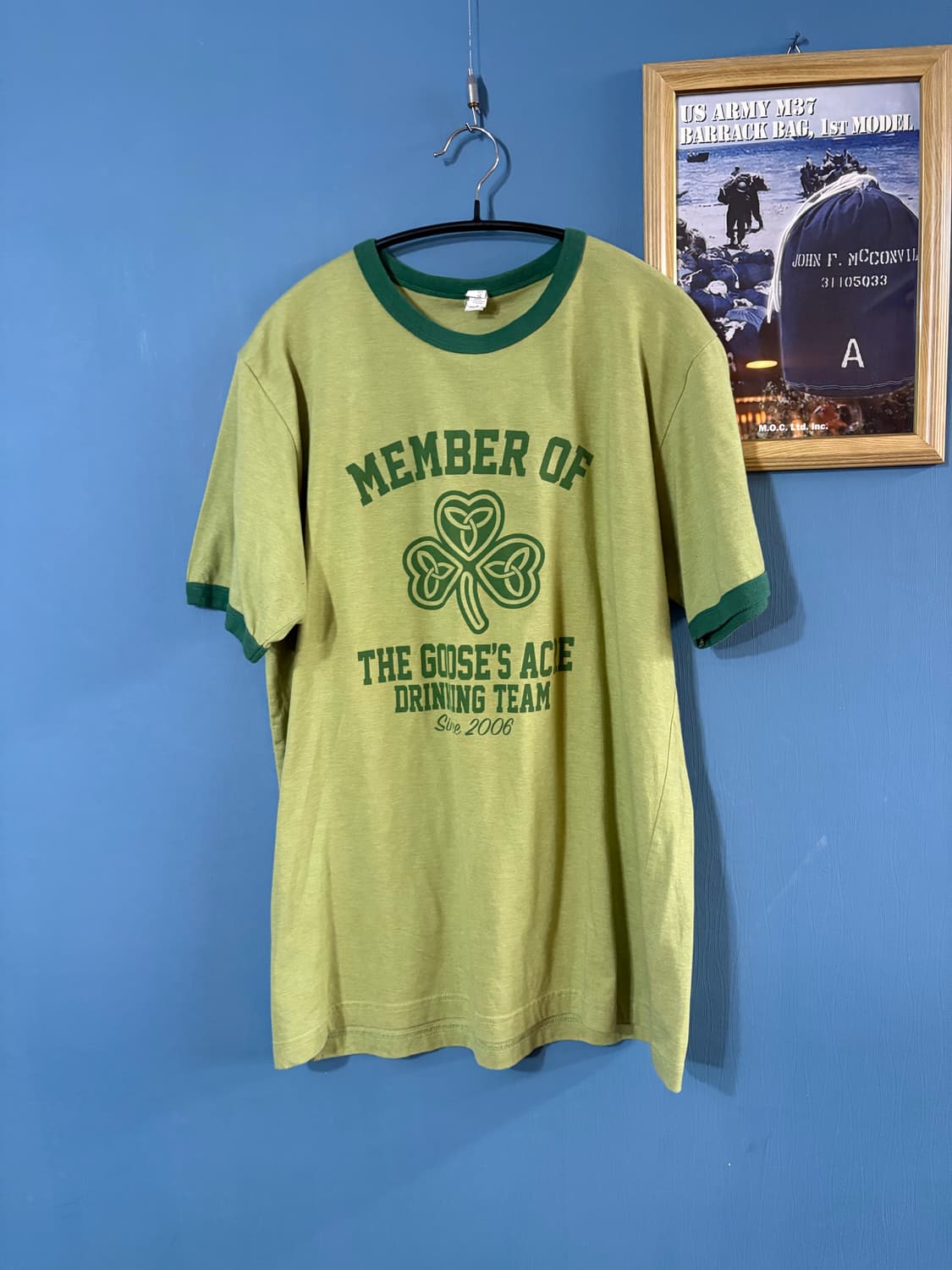 00‘s Canvas Drinking Team Ringer Tee 상품이미지1