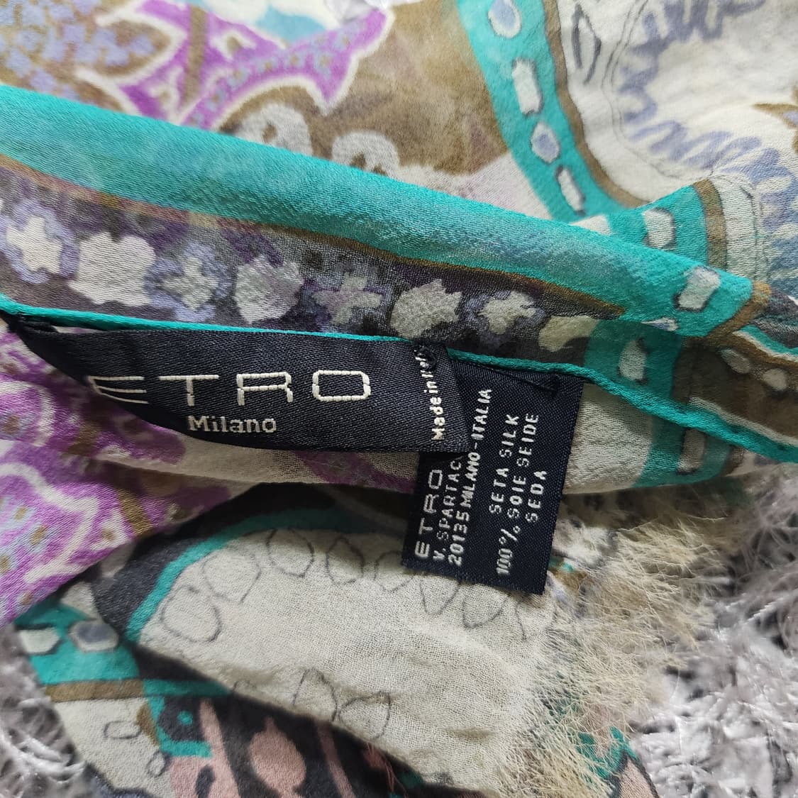 에트로 실크 스카프 상품이미지6