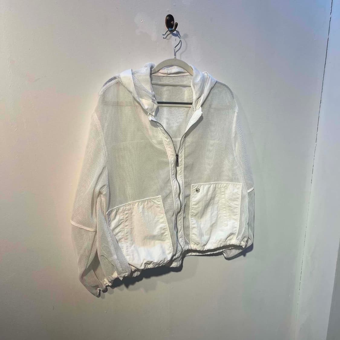 [66] 칼라거펠트 25ss 네트 후드집업 시스루 상품이미지3