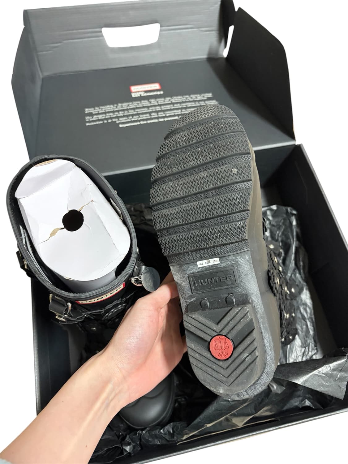 Noir Kei Ninomiya x Hunter boots 상품이미지3