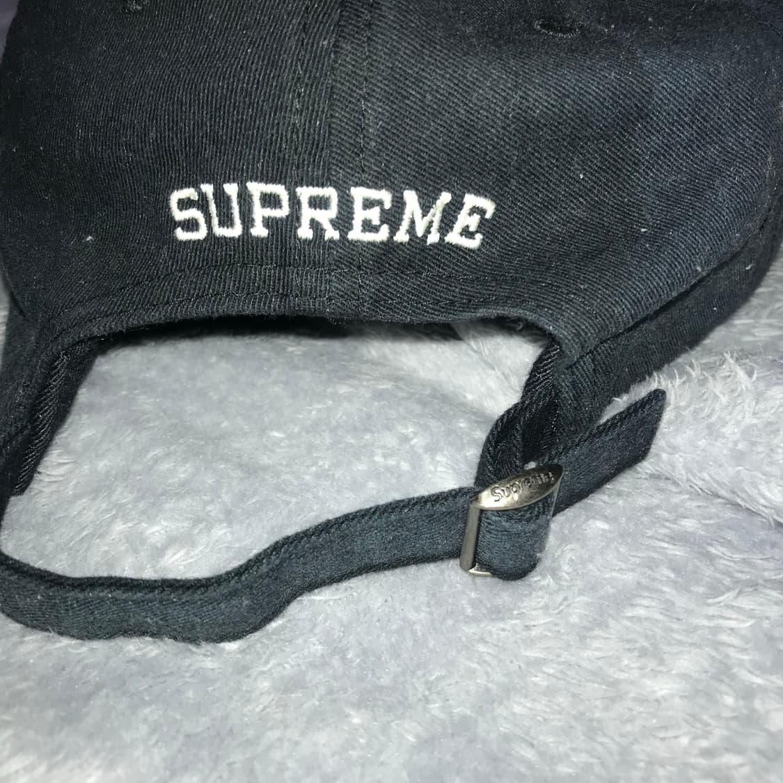 슈프림 리버티 6-패널 블랙 - 24FW 슈프림 빈티지 펑크 볼캡 모자 상품이미지4