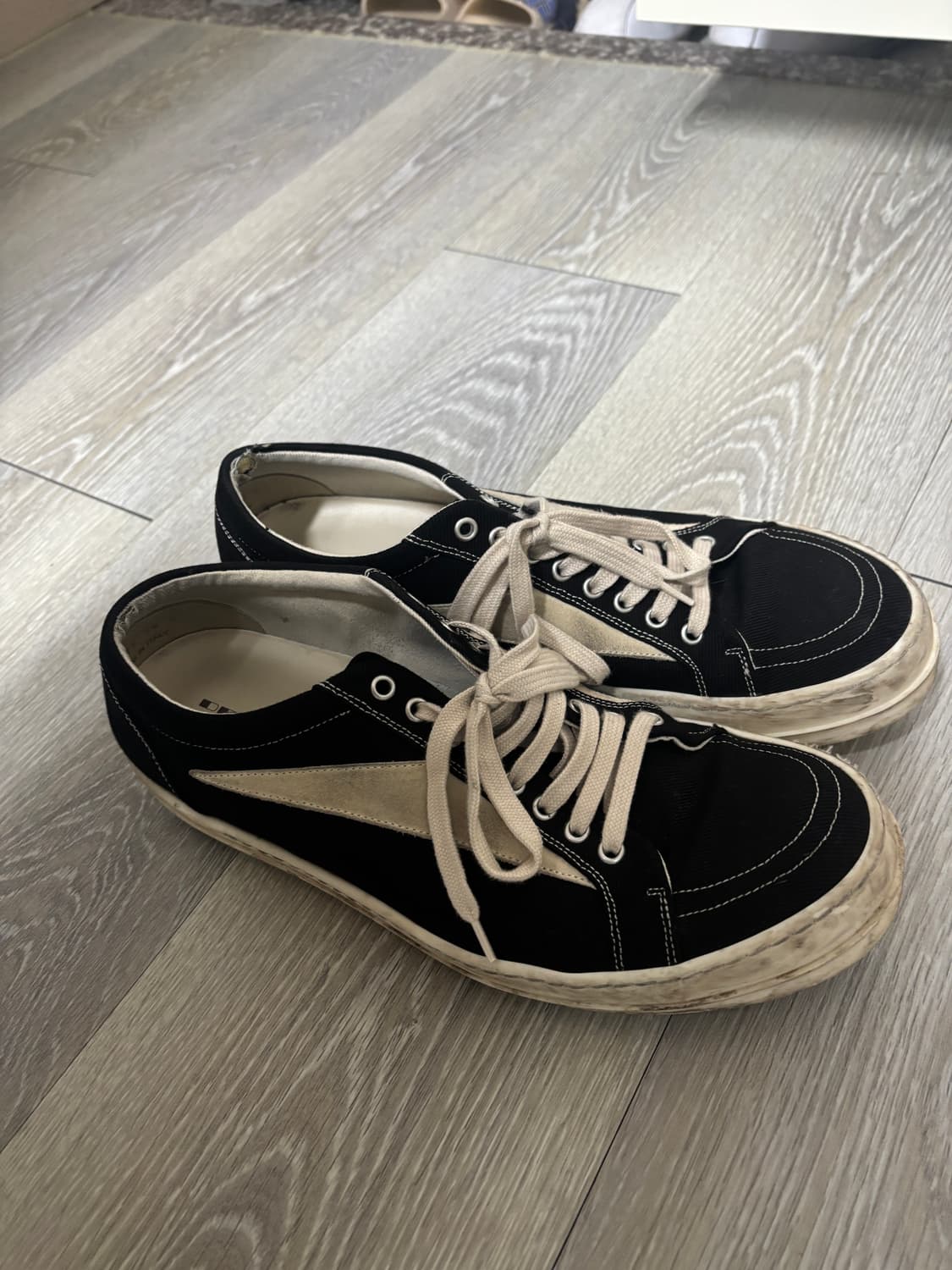 300) 릭오웬스 반스 캔버스 스니커즈 상품이미지2
