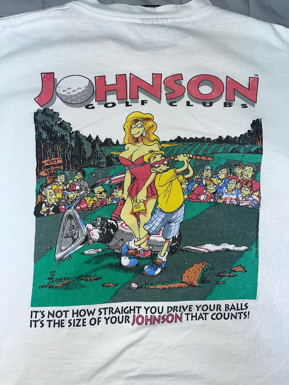 90s Big Johnson 골프 빈티지 티셔츠 상품이미지1