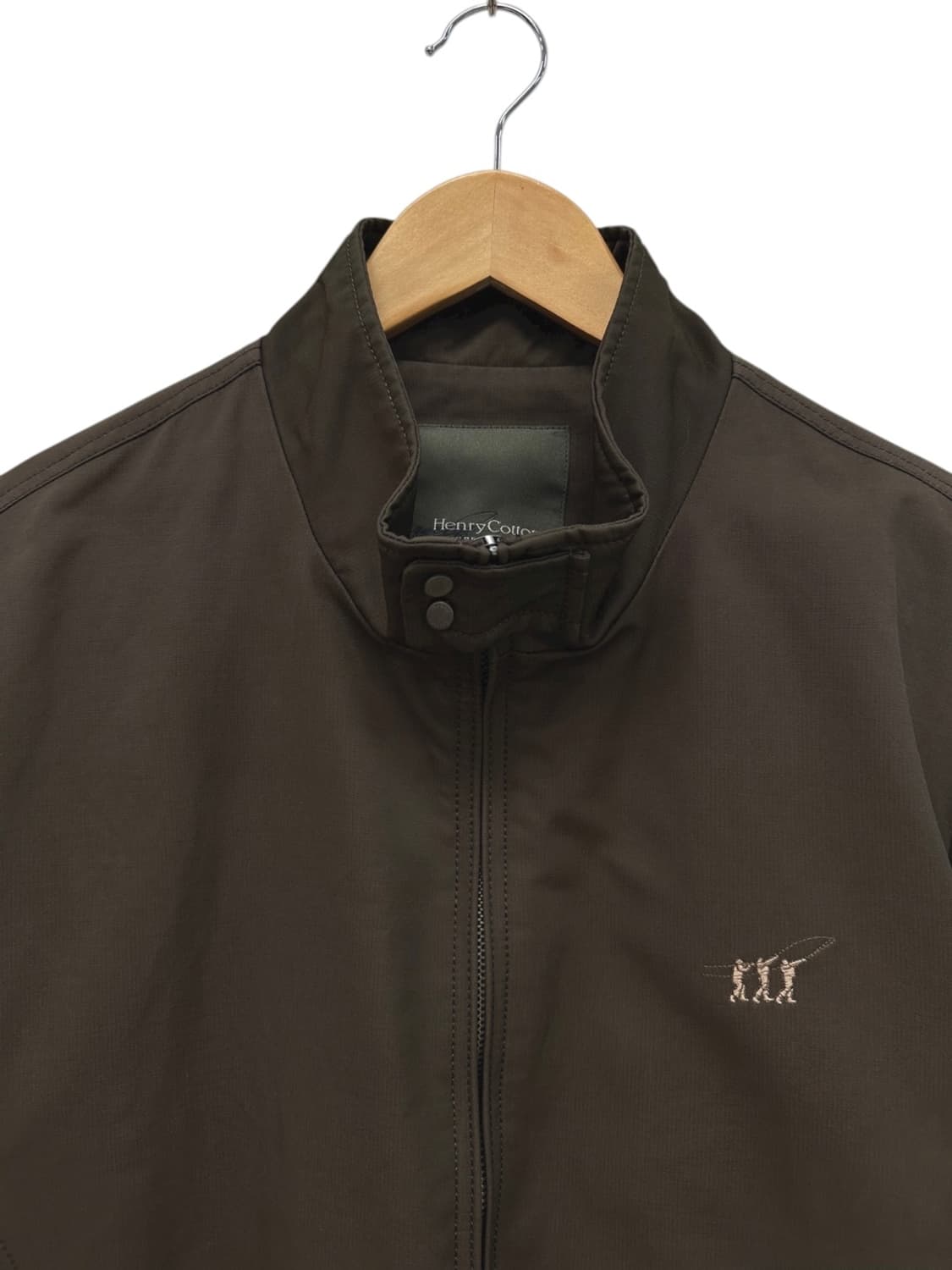 헨리코튼 해링턴자켓 브라운 (XL)  상품이미지2