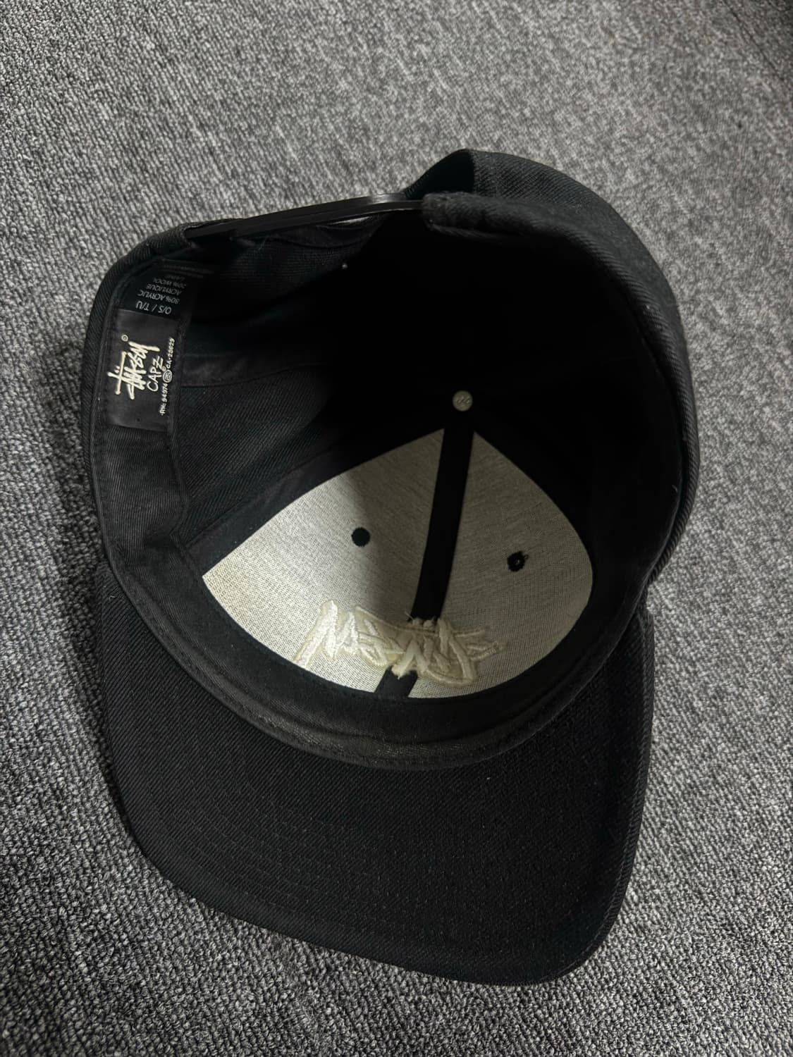 스투시 울 스냅백 캡 (Stussy Wool Snapback Cap) 상품이미지2