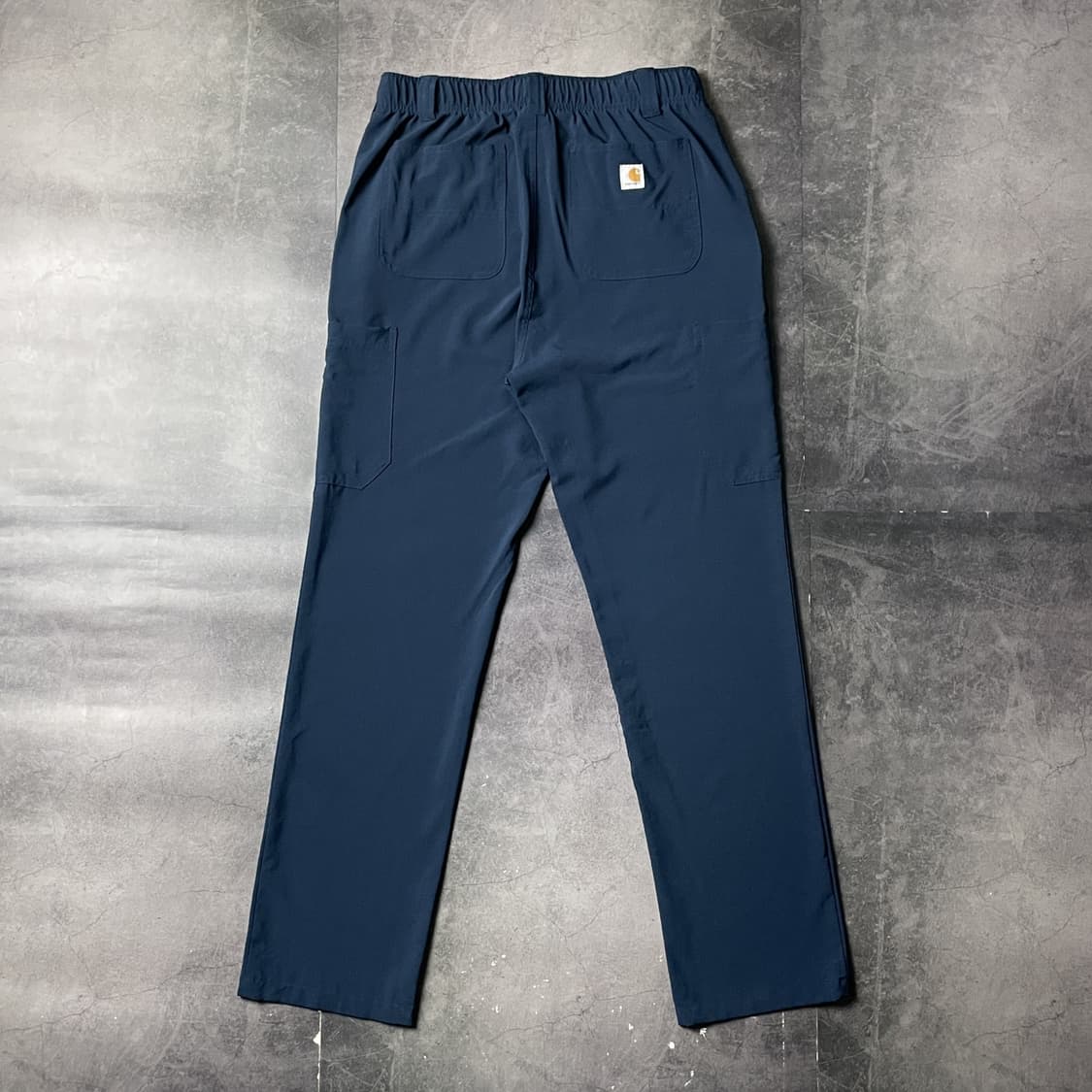 CARHART 칼하트 네이비 밴딩 스크럽 워크 팬츠 A00933 상품이미지6