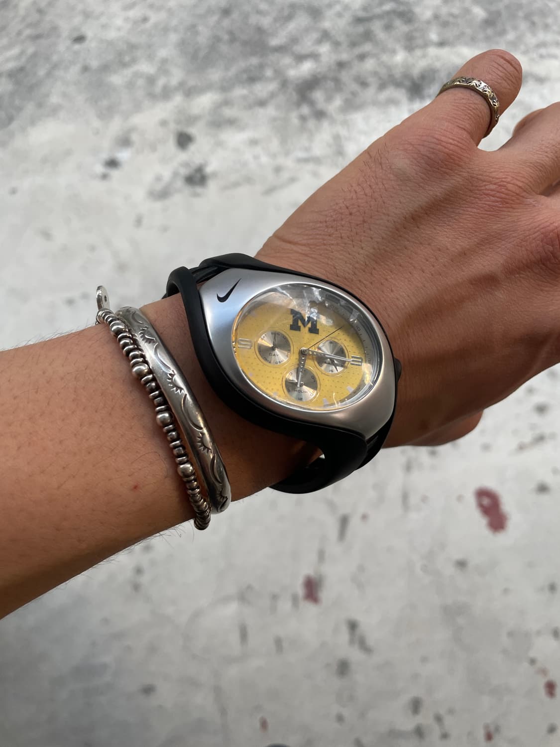 00s Nike Triax 3i Michigan Univ Watch 상품이미지7