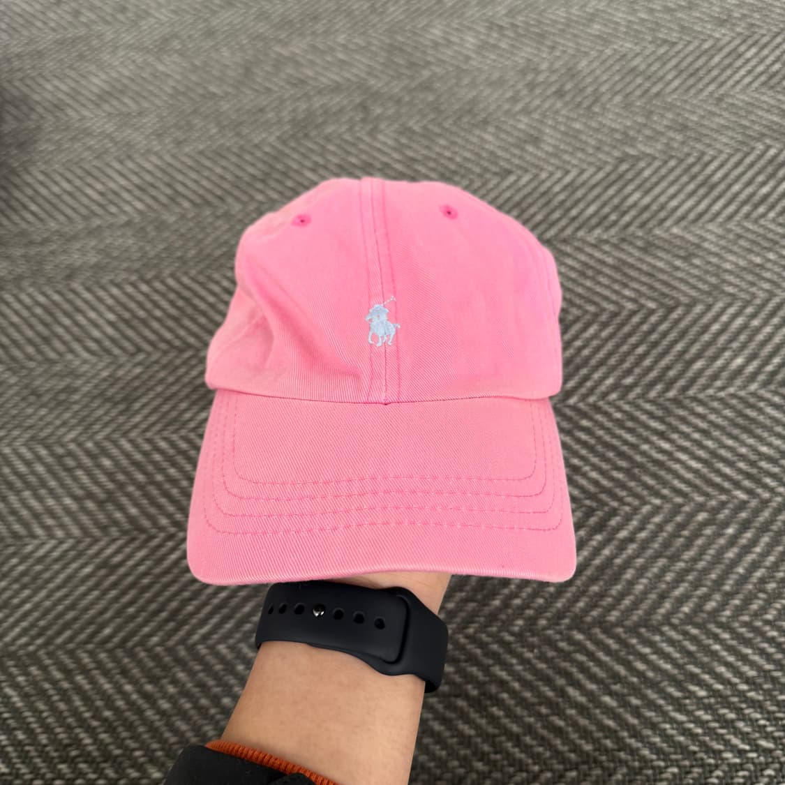 폴로 랄프로렌 핑크 볼캡 모자 (OS) 상품이미지1