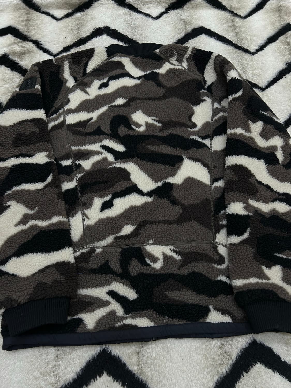 [M]코오롱 카모플라쥬 플리스 자켓 상품이미지4