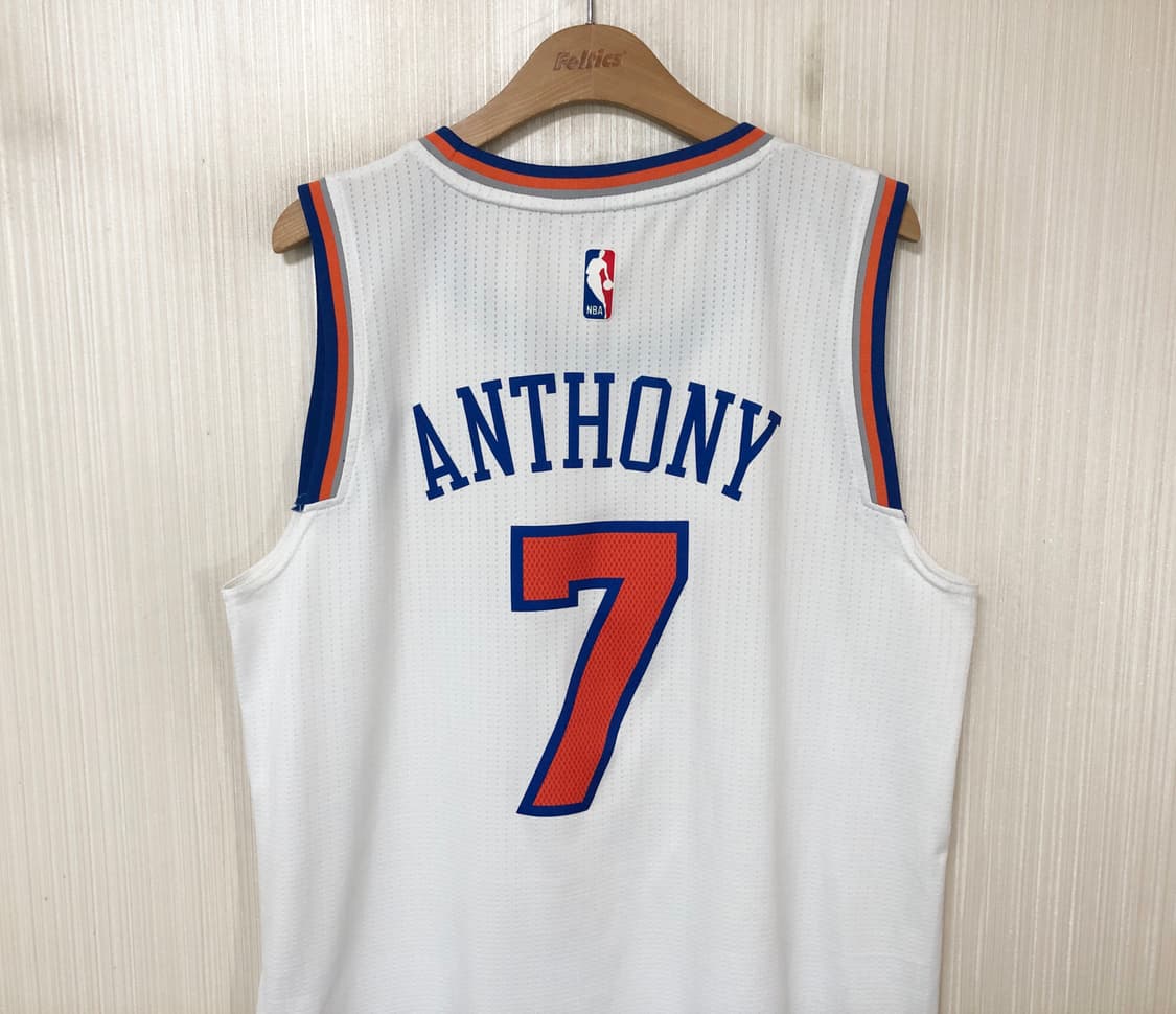 NBA 아디다스 뉴욕닉스 스윙맨져지 M #7 카멜로앤서니 상품이미지9