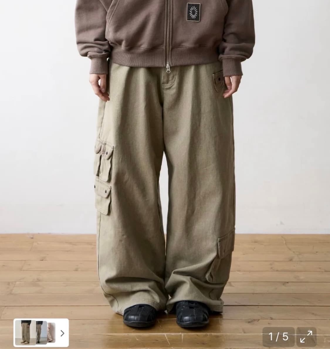 더콜디 카고팬츠 L 상품이미지1