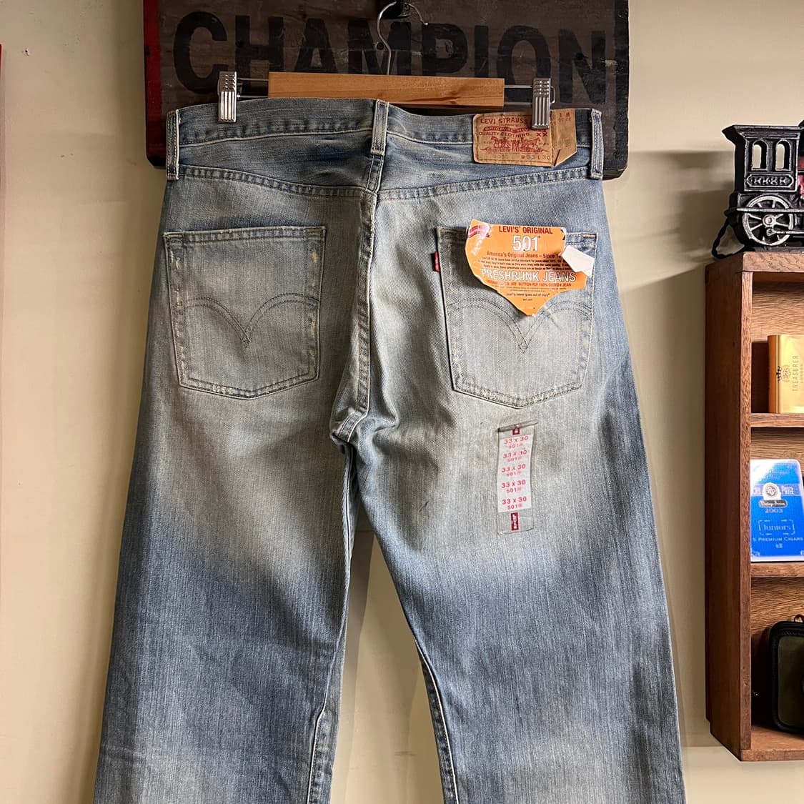 00's 리바이스 501 33사이즈 Mexico 데드스탁 260318-1 상품이미지6