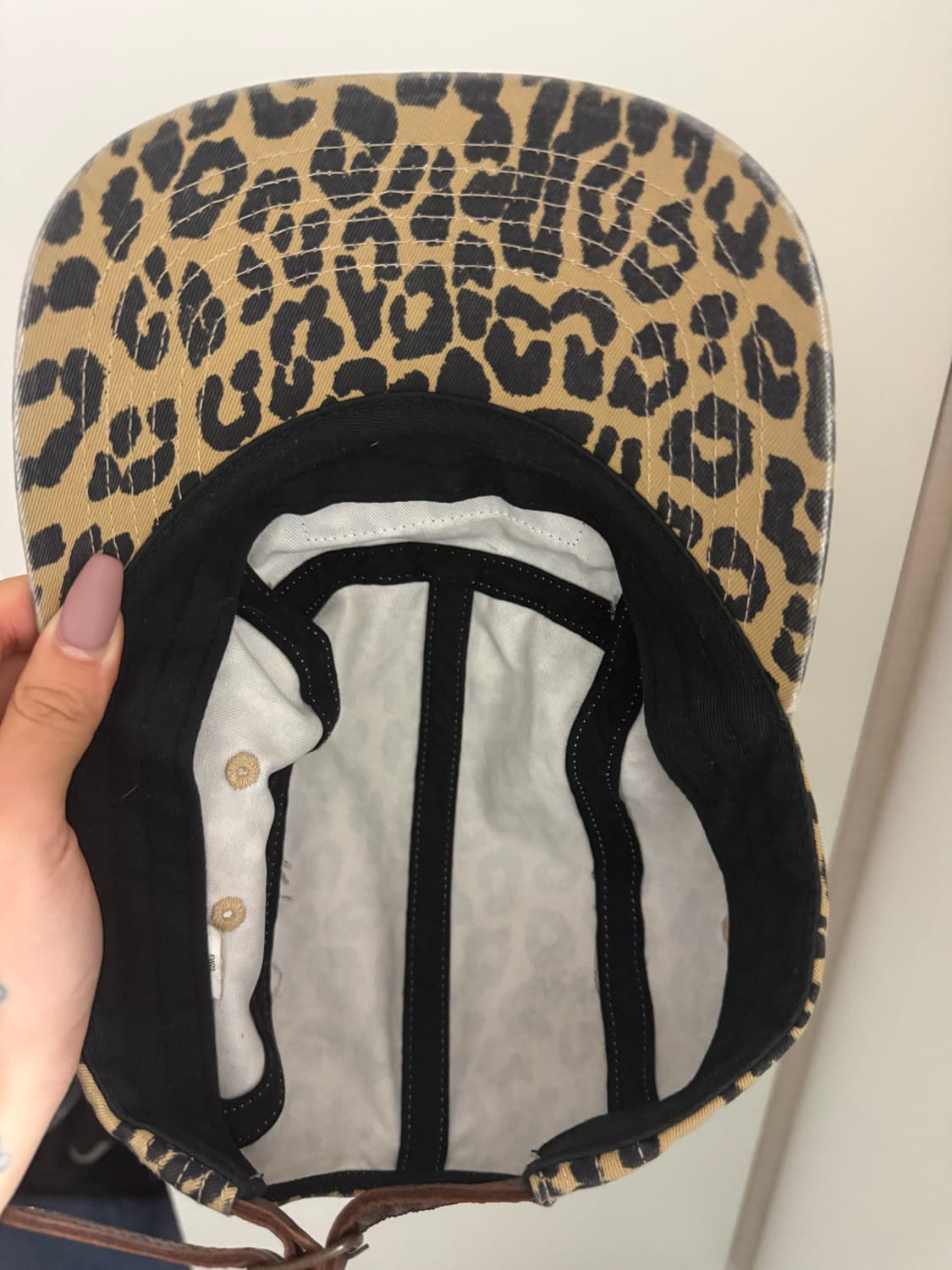 슈프림 워시드 치노 트윌 캠프캡 레오파드 - 23FW 상품이미지4