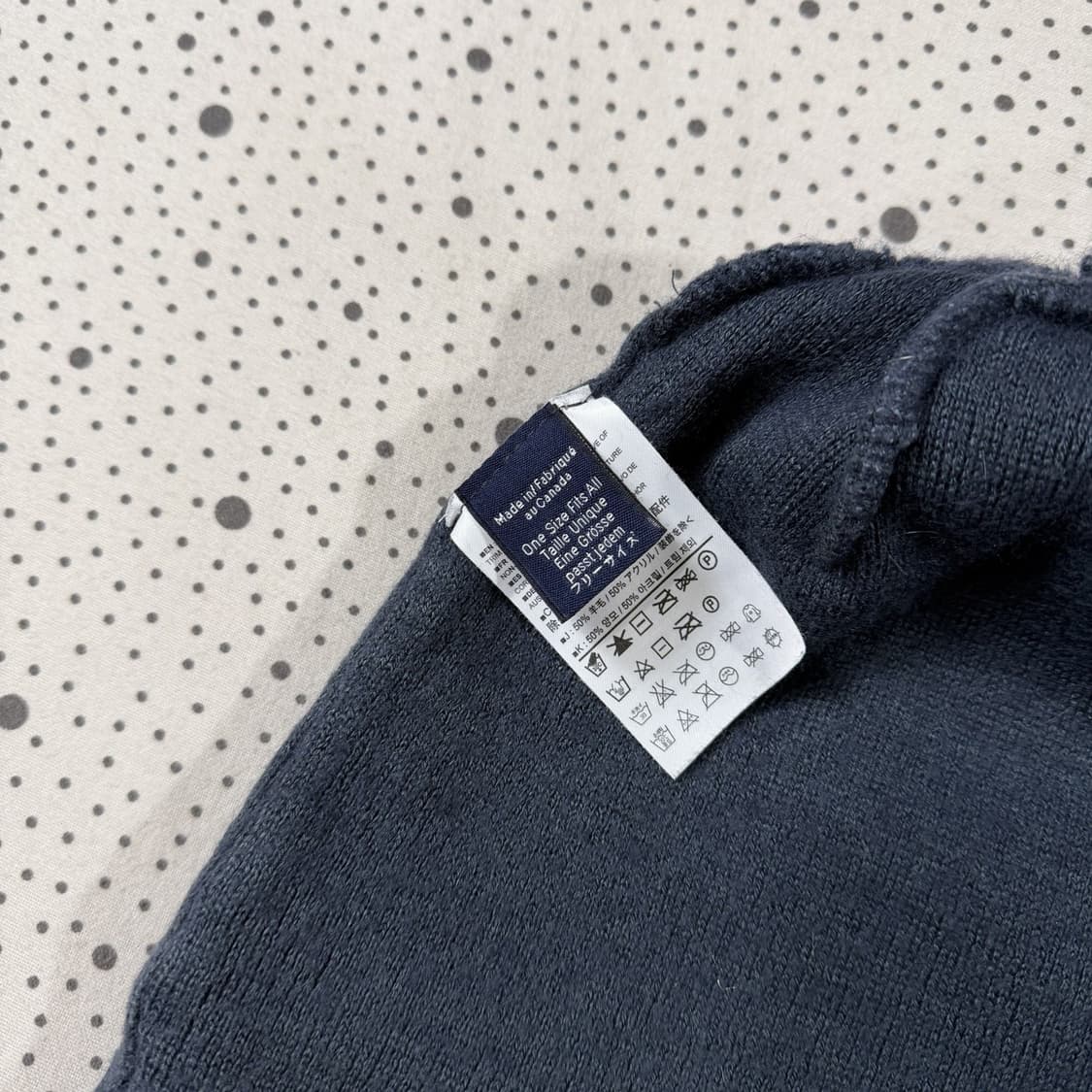 아크테릭스 로고 니트 비니 다크그레이/그레이 상품이미지5