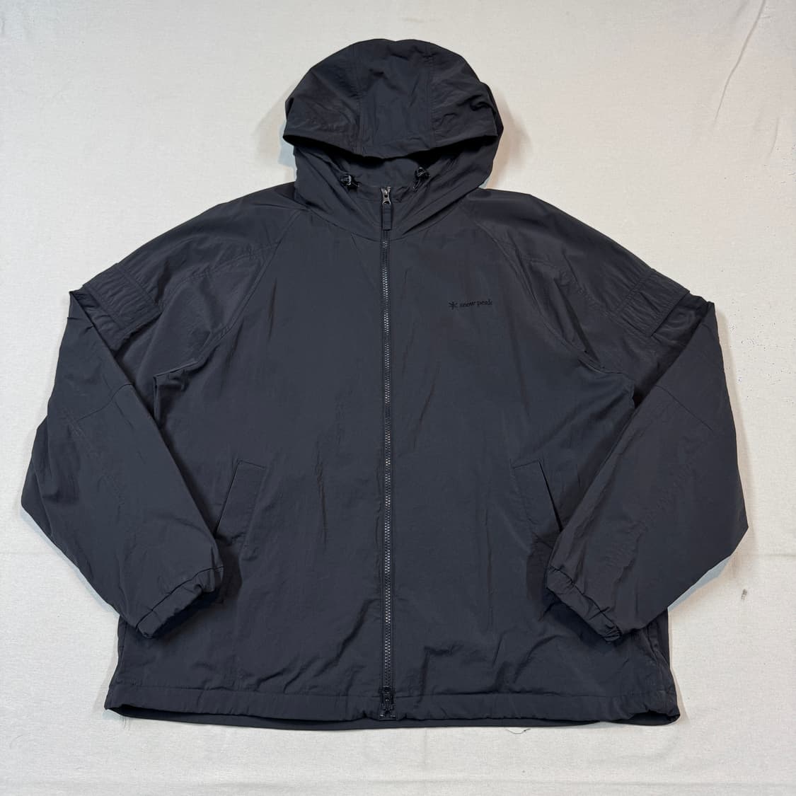 XXL) 스노우피크 후드 바람막이 2way 집업 상품이미지1