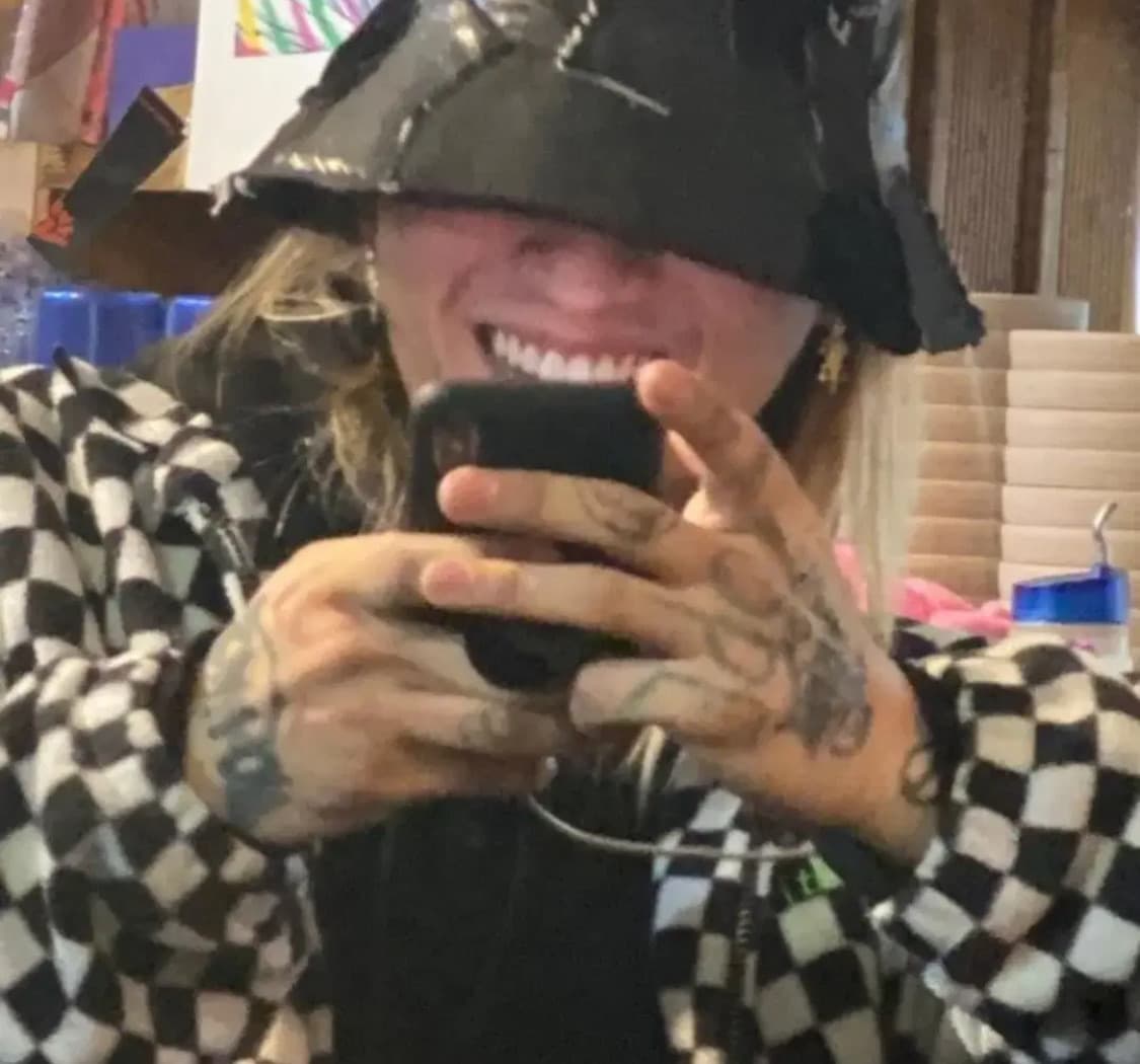 디스이즈네버댓 체커보드 체크 후리스 자켓 M 씨잼 양홍원 상품이미지6