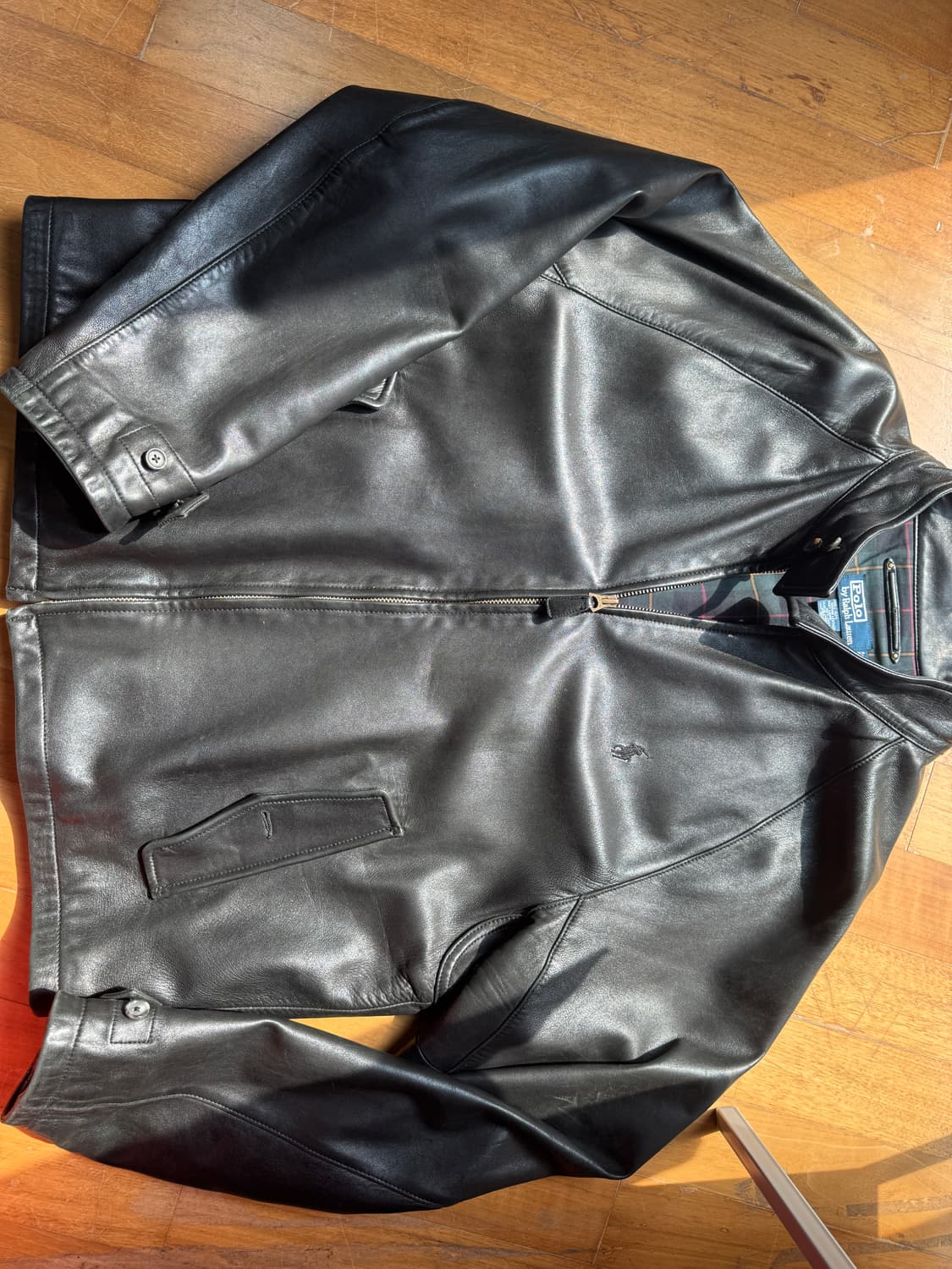 폴로 랄프로렌 가죽자켓 [XL] 입니다 상품이미지1