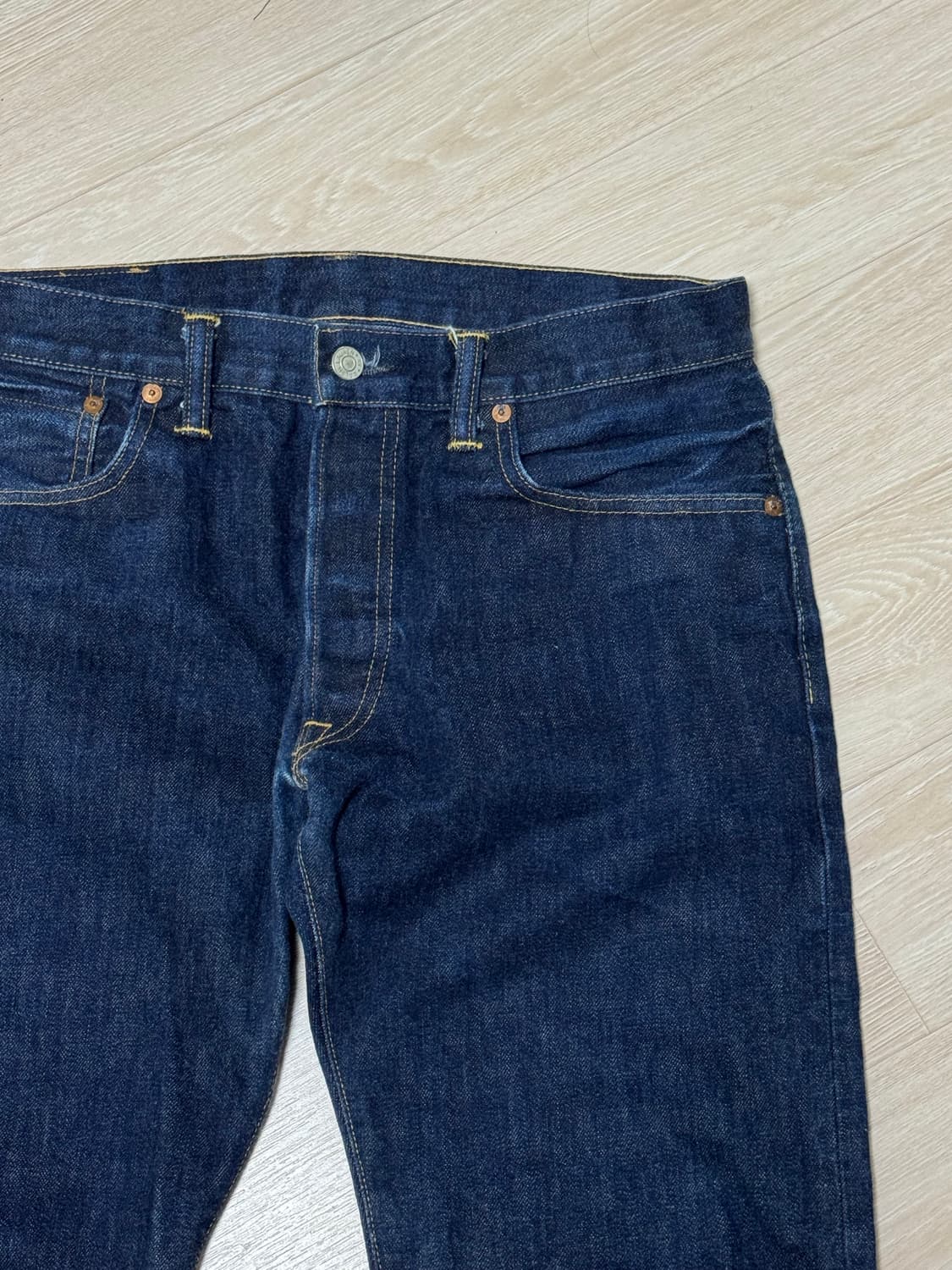 rrl 더블알엘 로우스트레이트 데님팬츠 상품이미지2