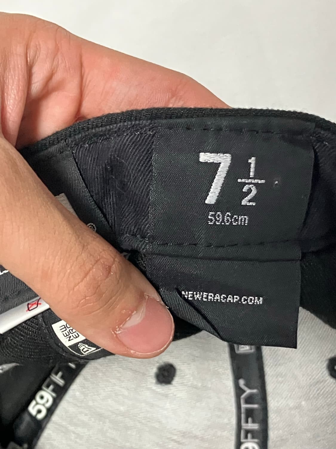 뉴에라 X 나사 스크리블 자수 스냅백 59.6cm 상품이미지5