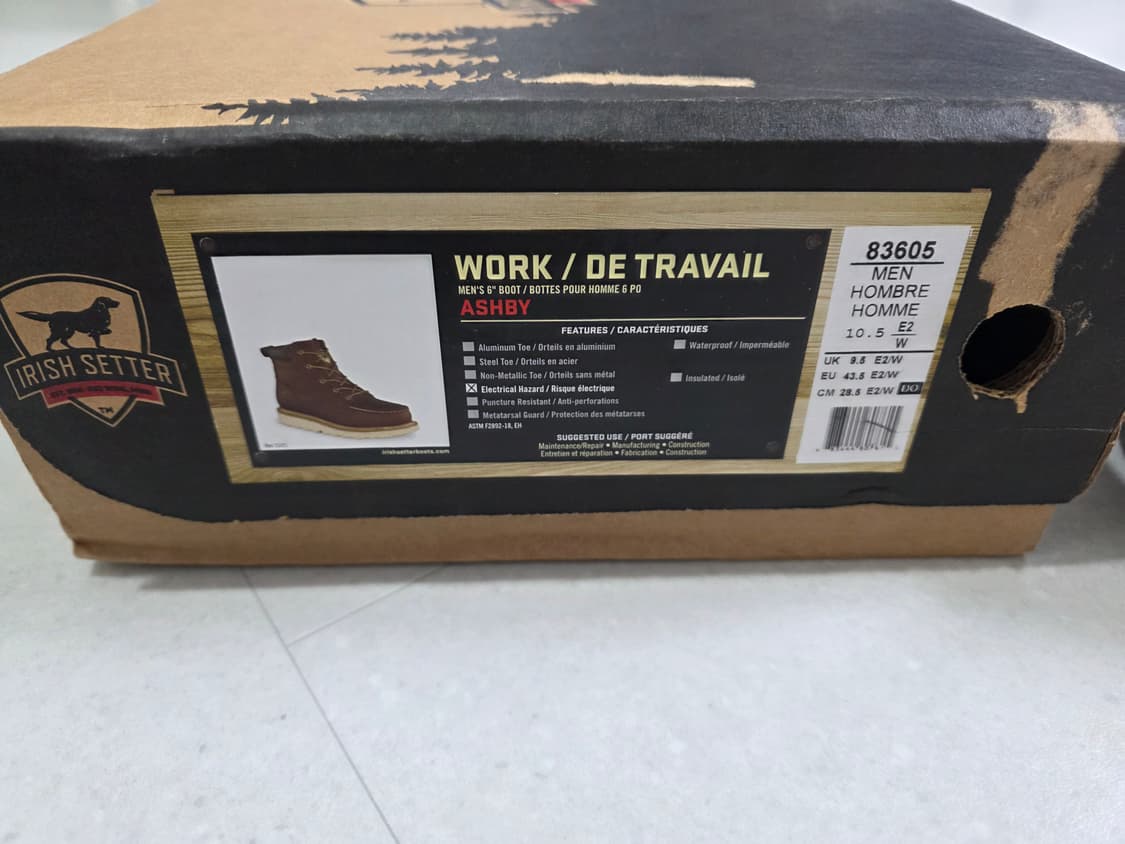 [새상품] Irish Setter Ashby  6-inch 285 EE 상품이미지2