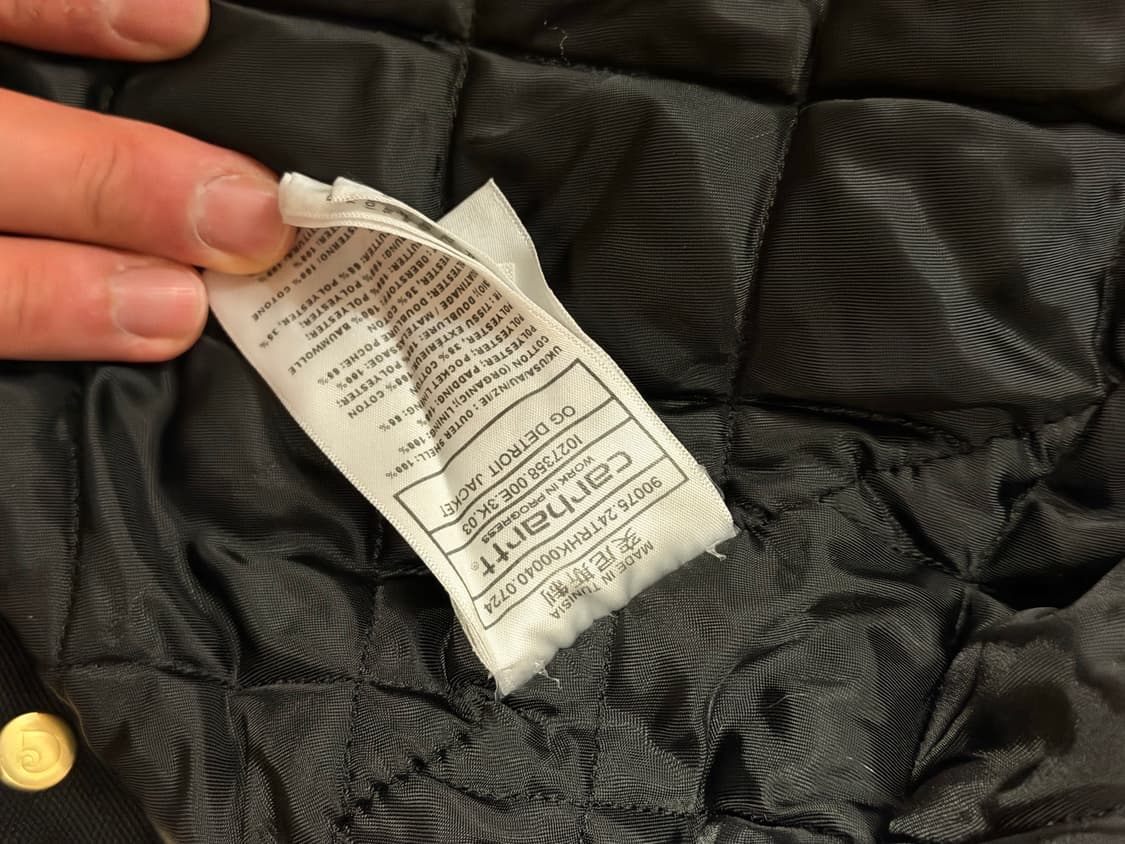 칼하트WIP OG디트로이트 자켓 블랙 XL 상품이미지4