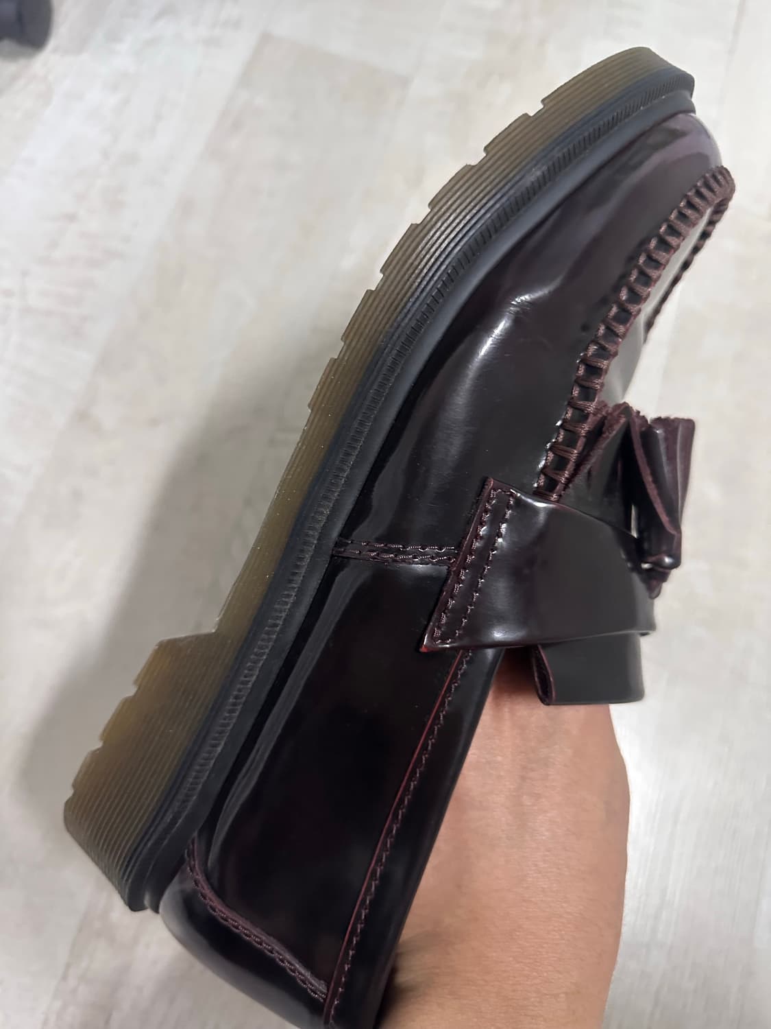 닥터마틴 아드리안 체리레드 Uk8 상품이미지6