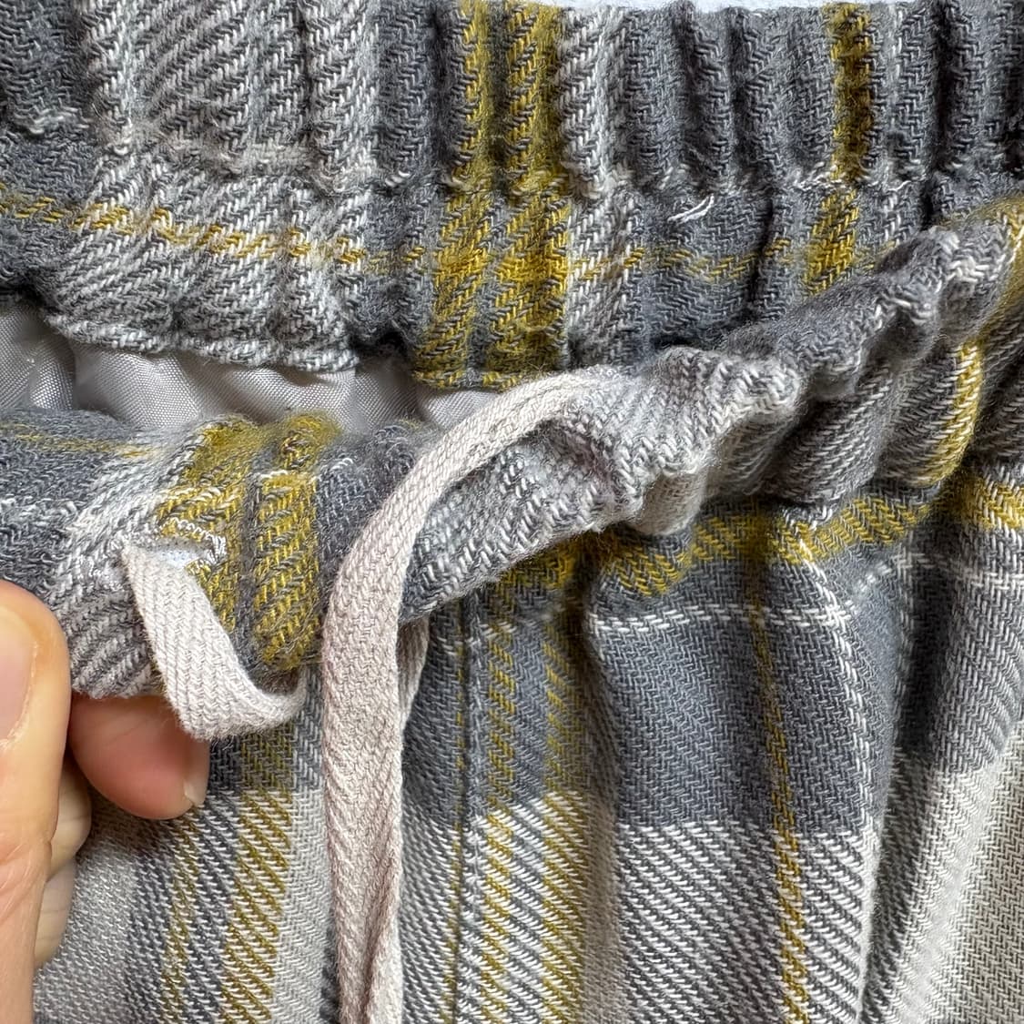 samansa mos2 사만사모스 체크 와이드 팬츠  상품이미지3