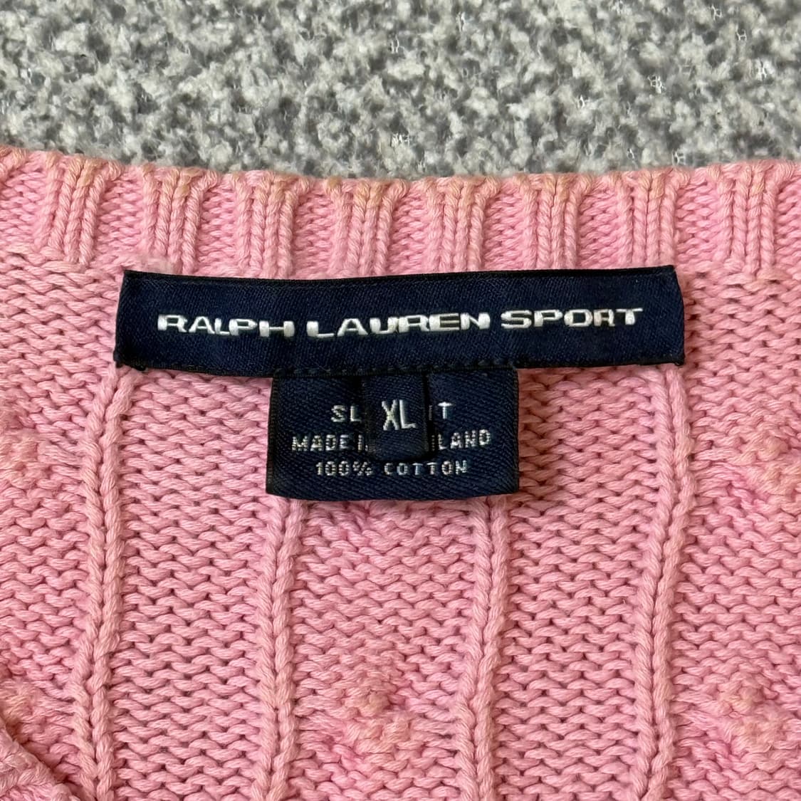 폴로 랄프로렌 꽈배기 니트 여성용 상품이미지3