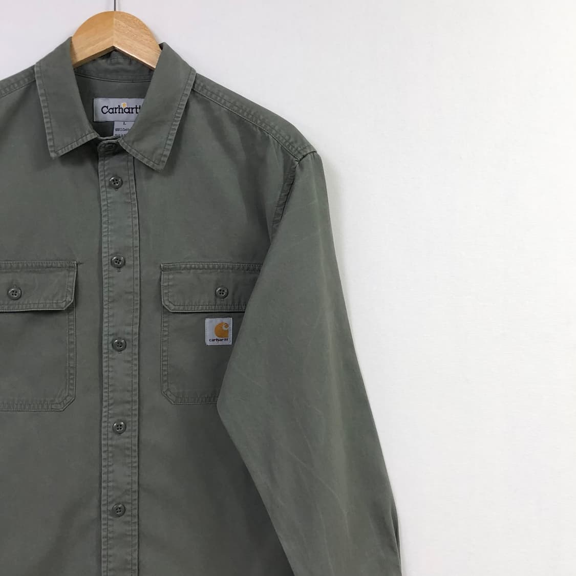 L 칼하트 헤비워크 셔츠 상품이미지5