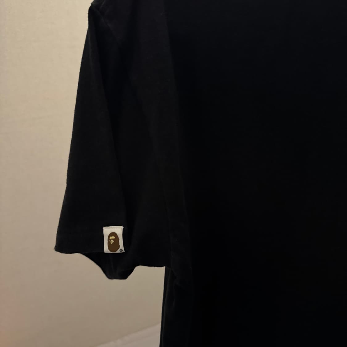 베이프 ABC 카모 컬리지 마일로 티셔츠 블랙 그린 상품이미지6