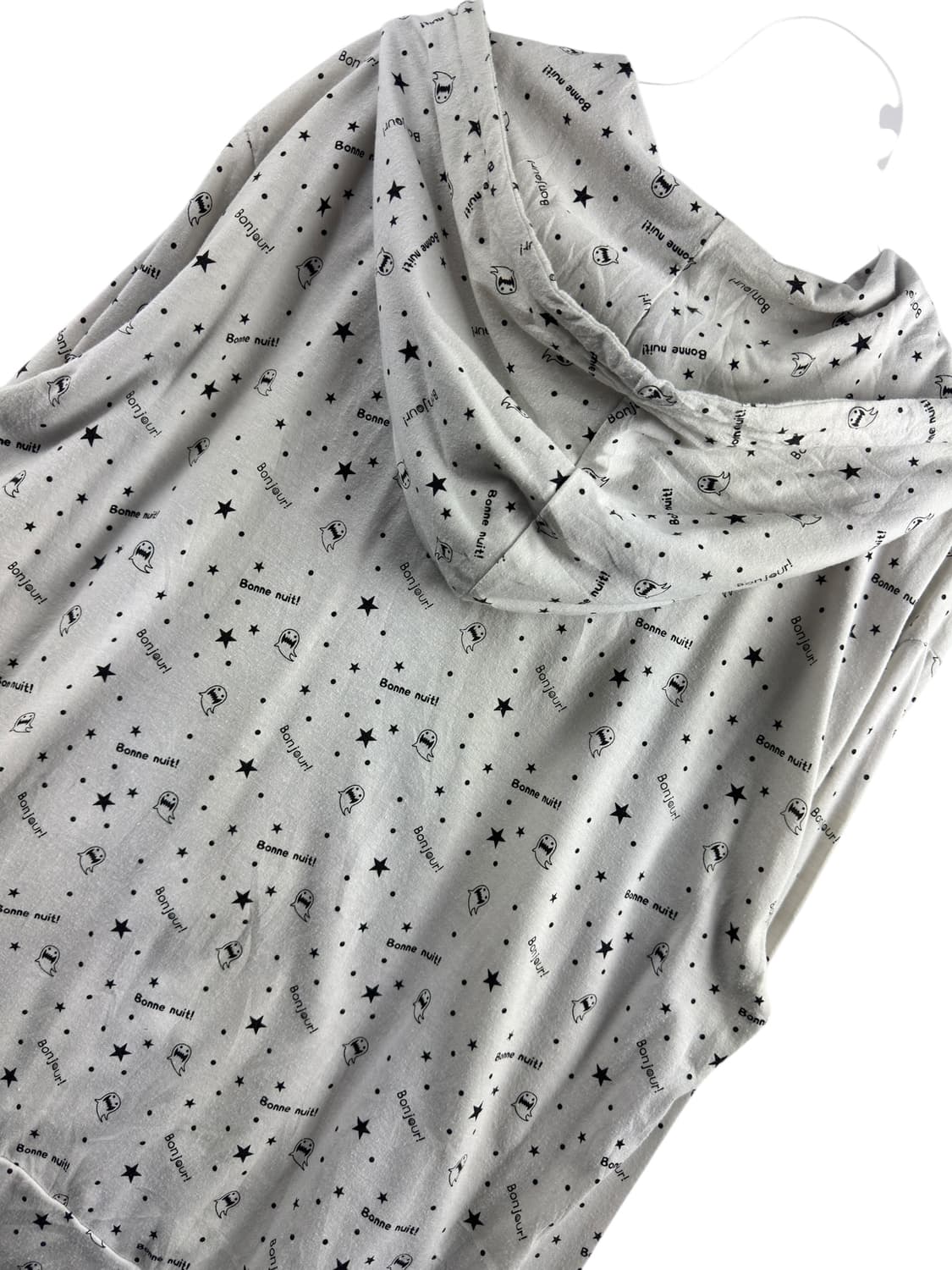 JPN 고스트 도트 후드집업1506 상품이미지5