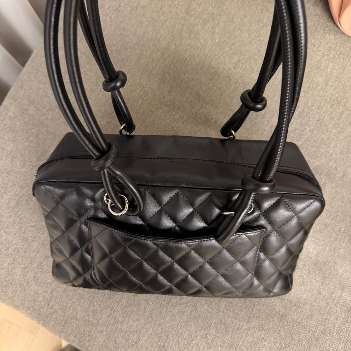 샤넬 깜봉 숄더백 블랙 상품이미지2