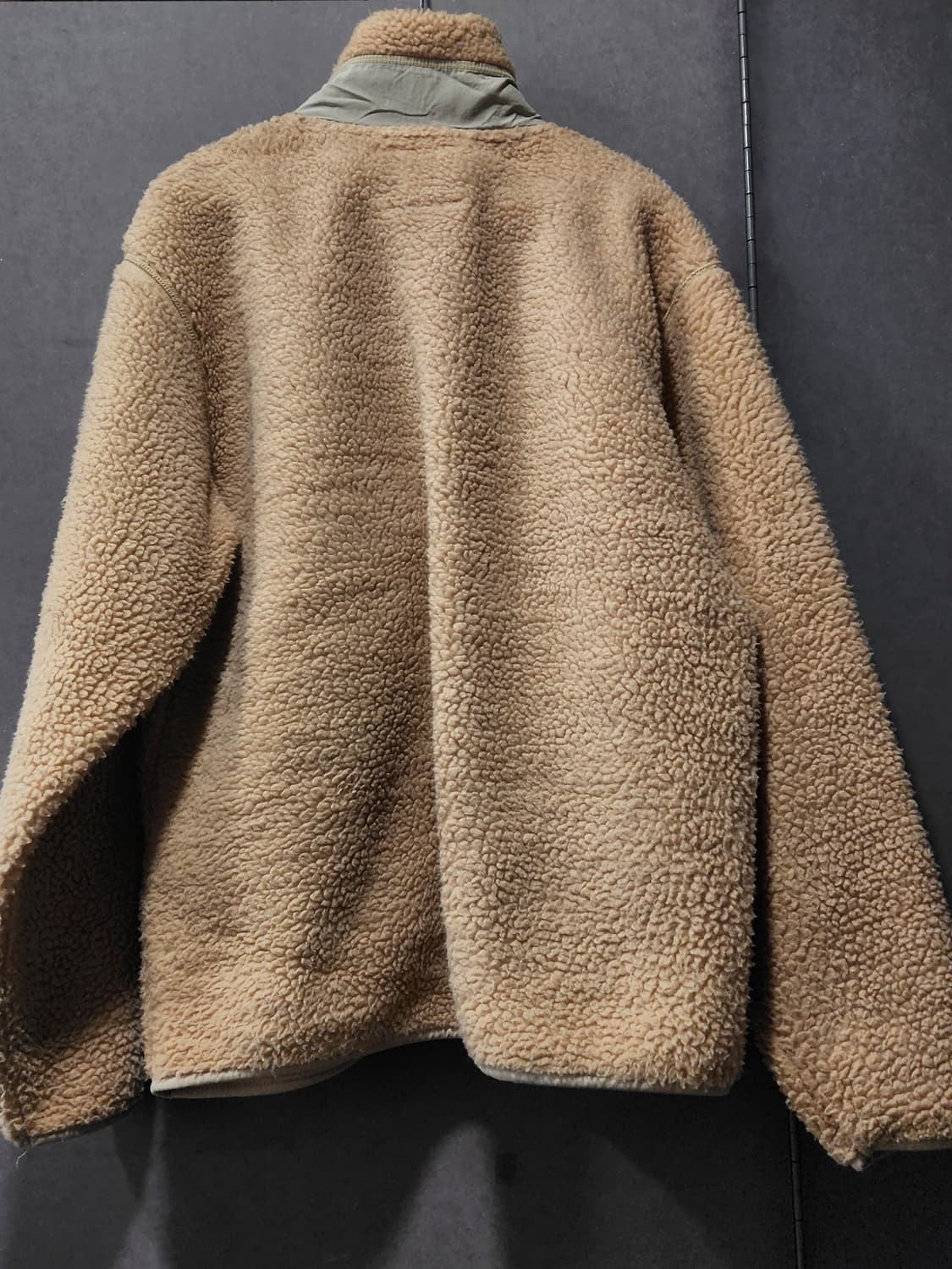 뽀글이 자켓 베이지 95(M) 상품이미지2