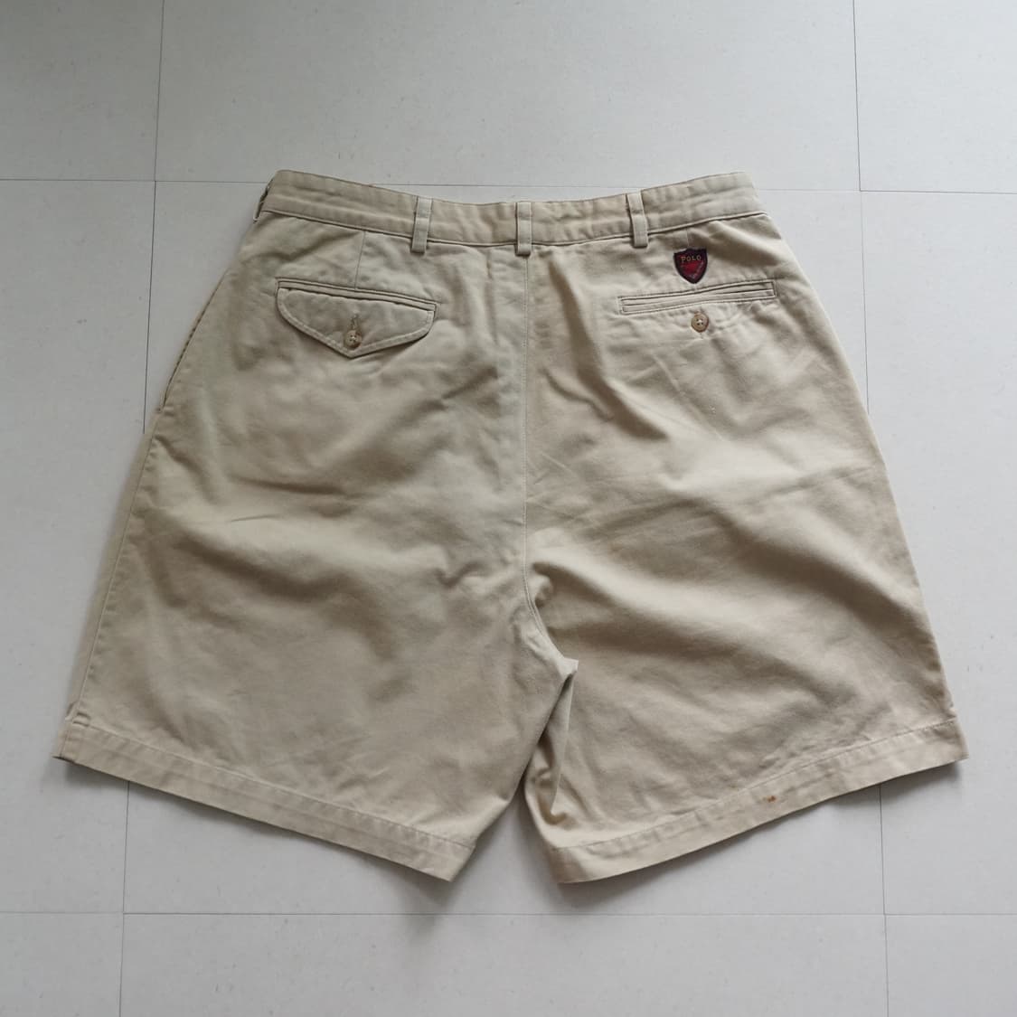 90s 폴로 골프 클래식 MADE IN USA 투턱 치노 반바지 3 상품이미지7