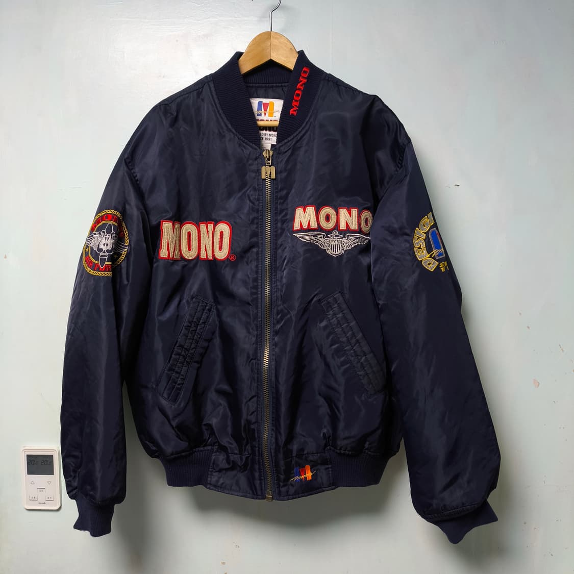 [XL] 90s MONO 자수 패치 봄버자켓 상품이미지2