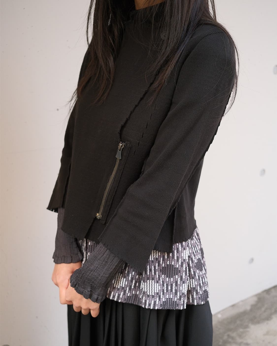 Dot flare top 상품이미지3