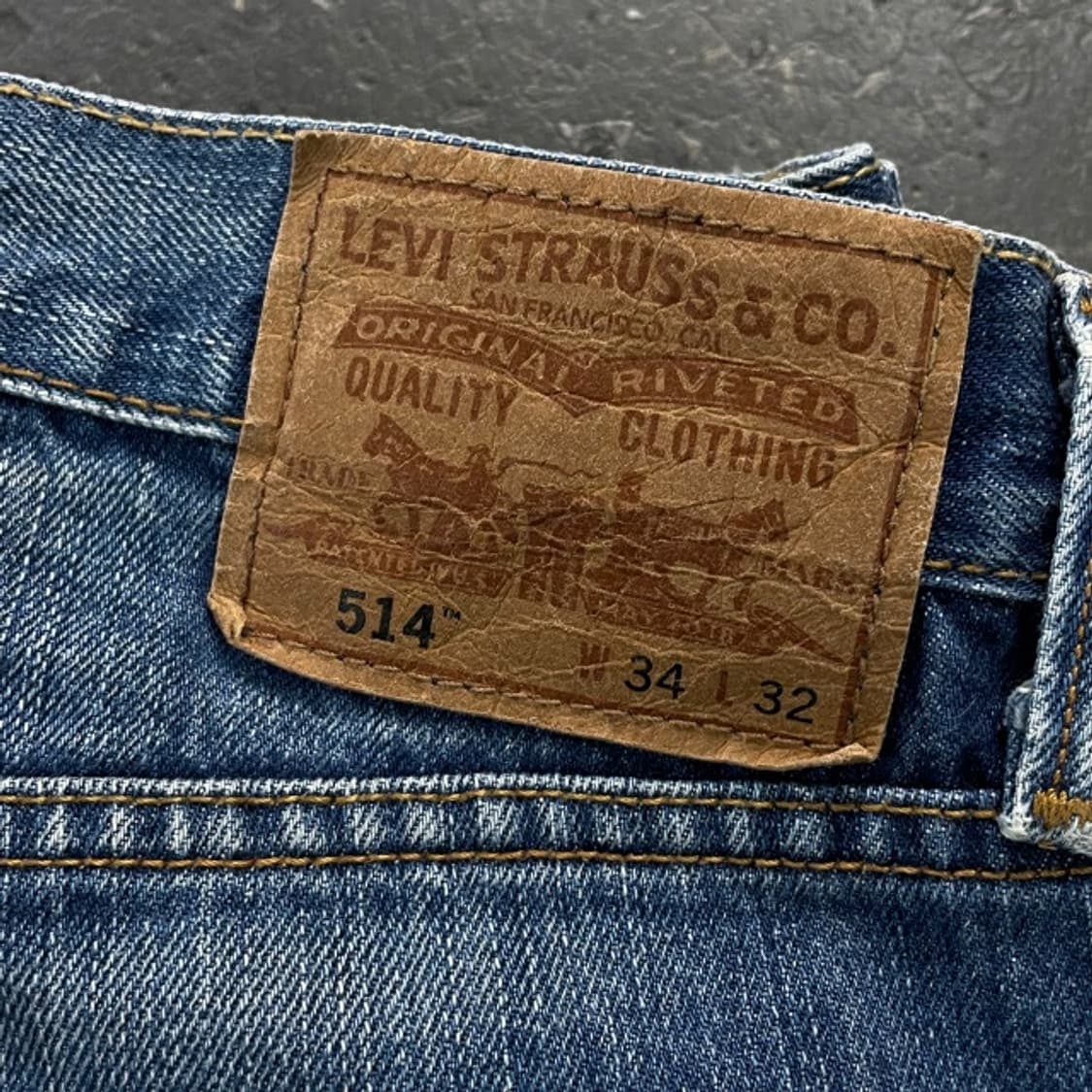 34 리바이스 514 슬림 스트레이트 데님팬츠  상품이미지6