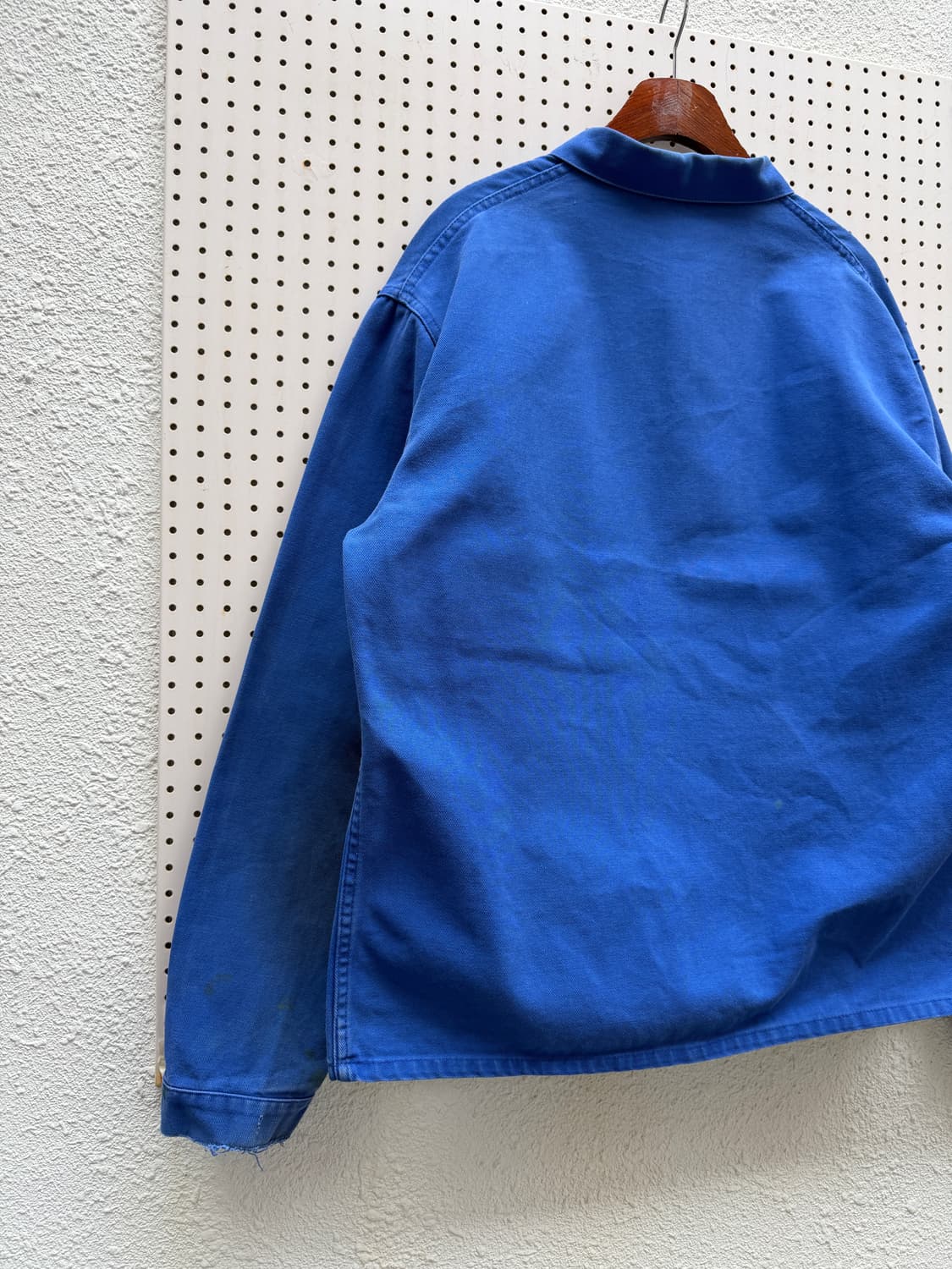 (BIG SIZE)WASHED BLUE OLD 빅사이즈 프렌치워크자켓 상품이미지8