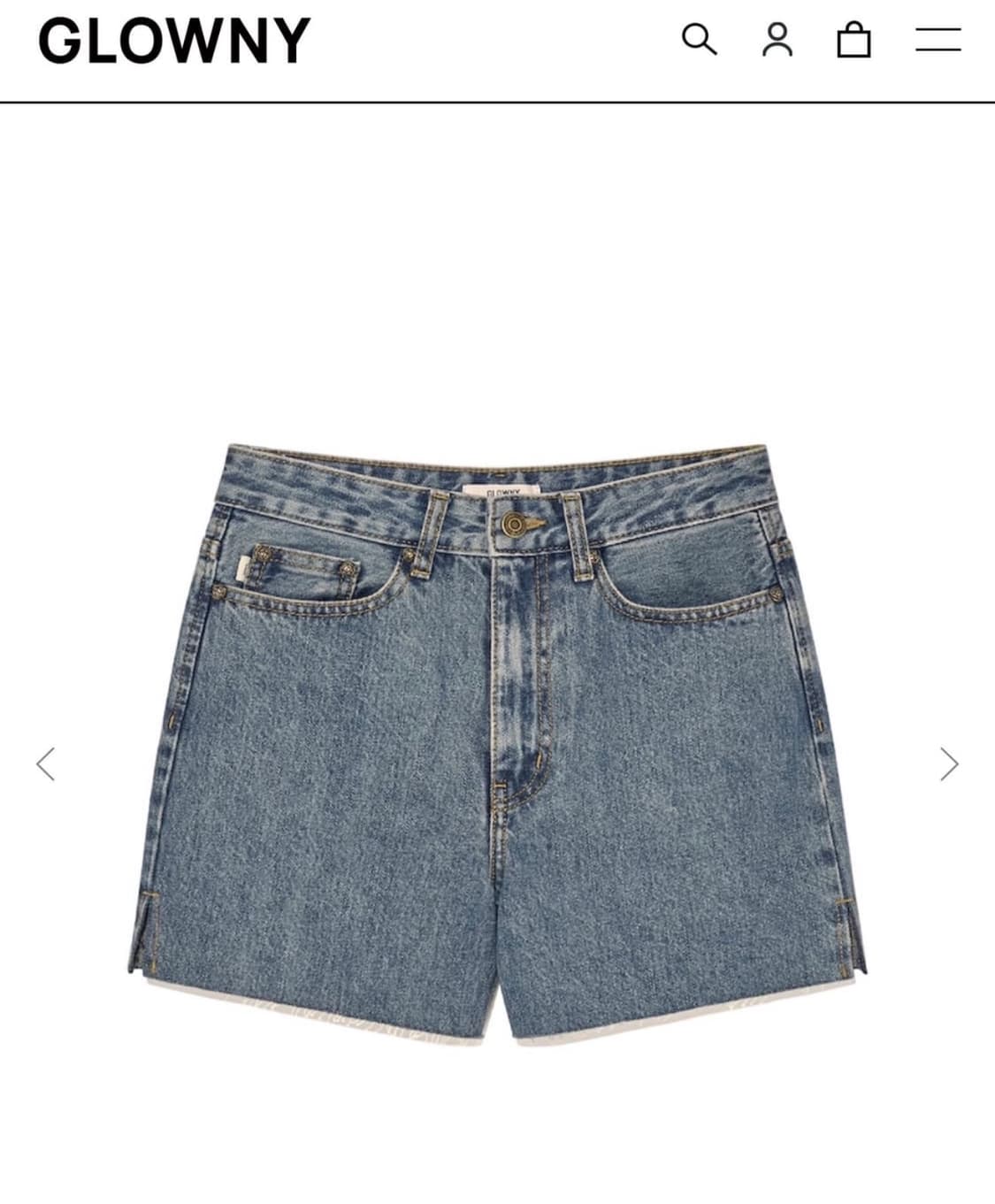 글로니 웨스턴 쇼츠 헤리티지블루 상품이미지4