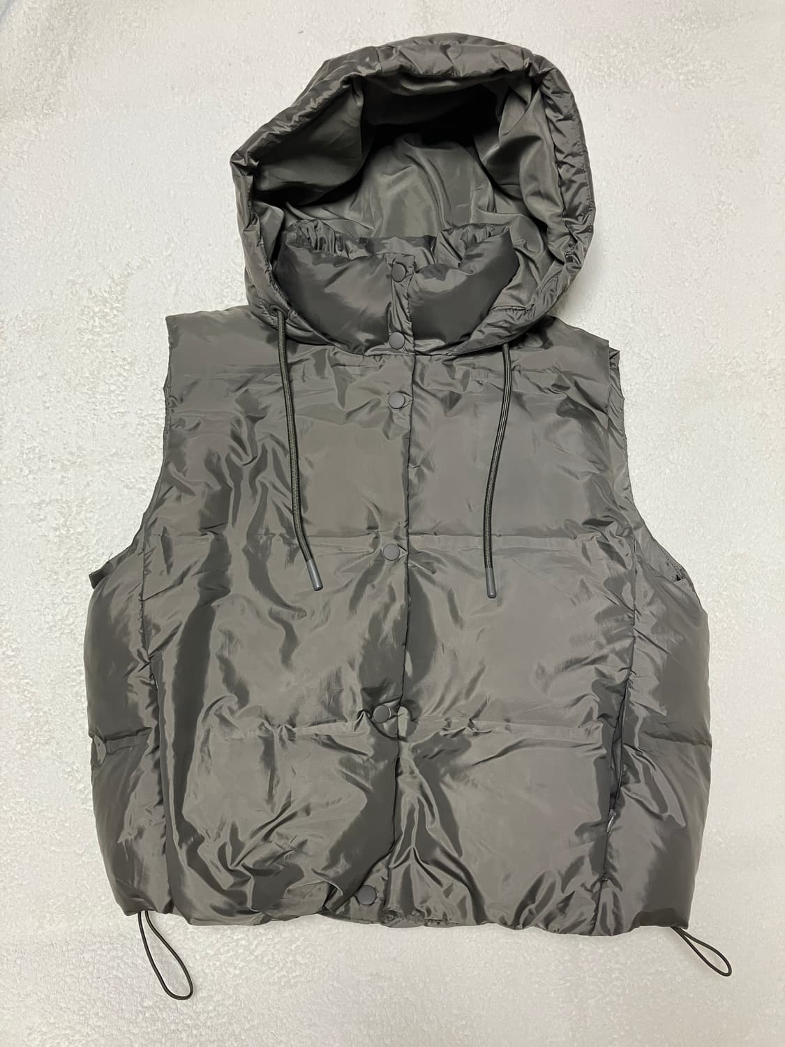 자라 후드 패딩 조끼 상품이미지2