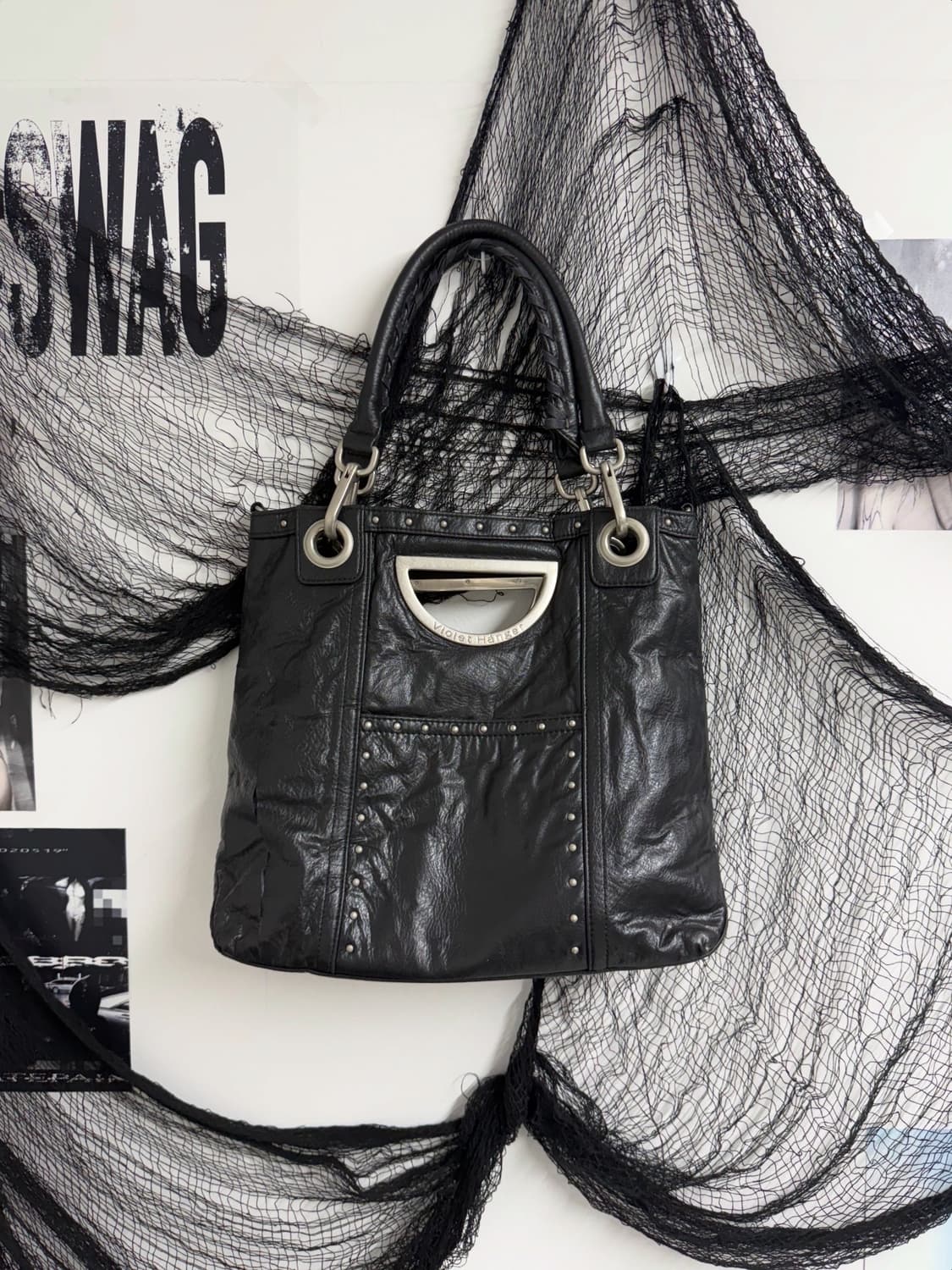 00s punk stud detailed bag 상품이미지2