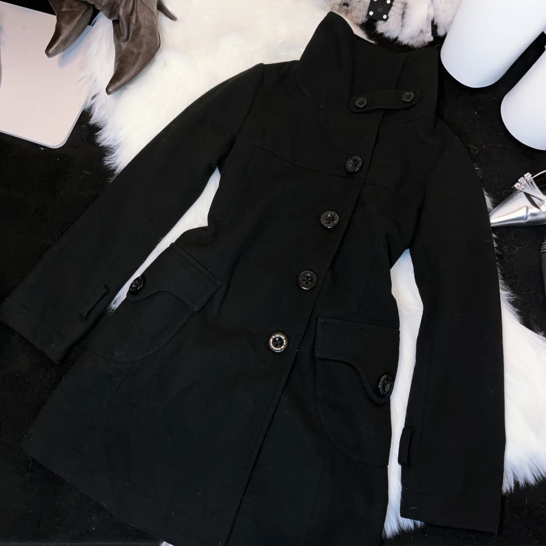 High-neck coat 상품이미지3