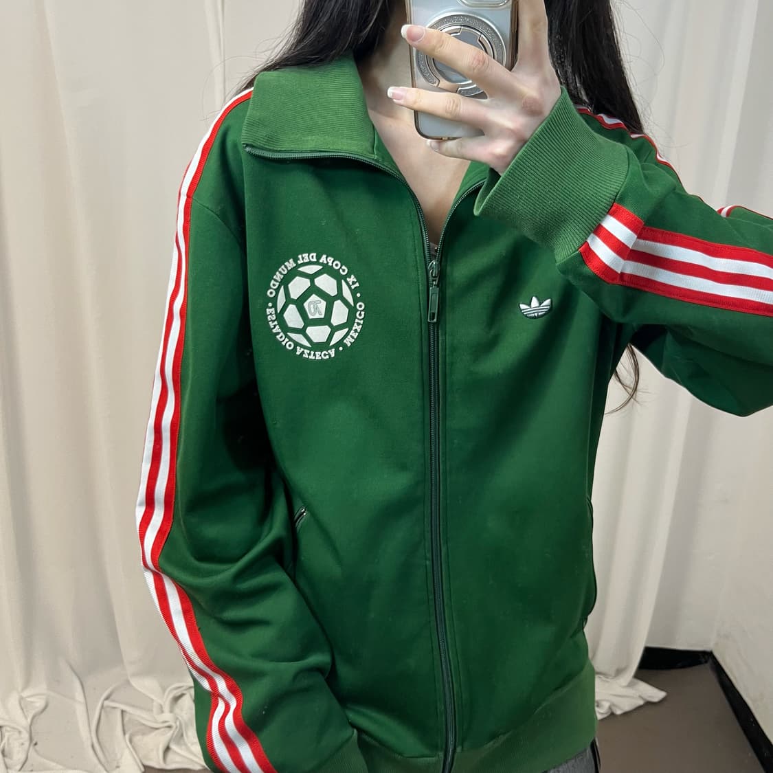 Adidas green Mexico jersey 상품이미지3