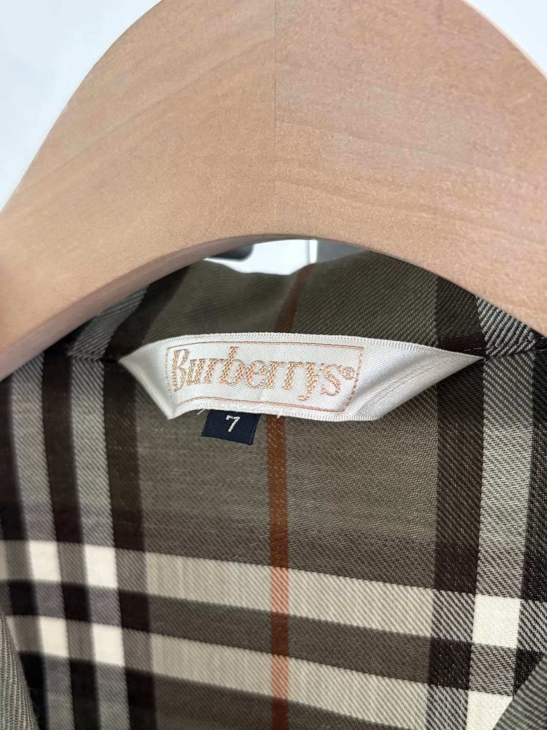 Burberry 버버리 카키 노바체크 카라 셔츠 상품이미지3
