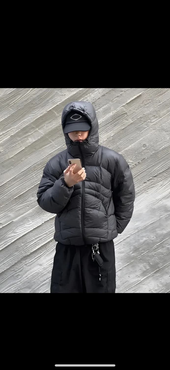 인템포무드 예티 푸퍼 덕다운 패딩 차콜 m 판매 상품이미지1
