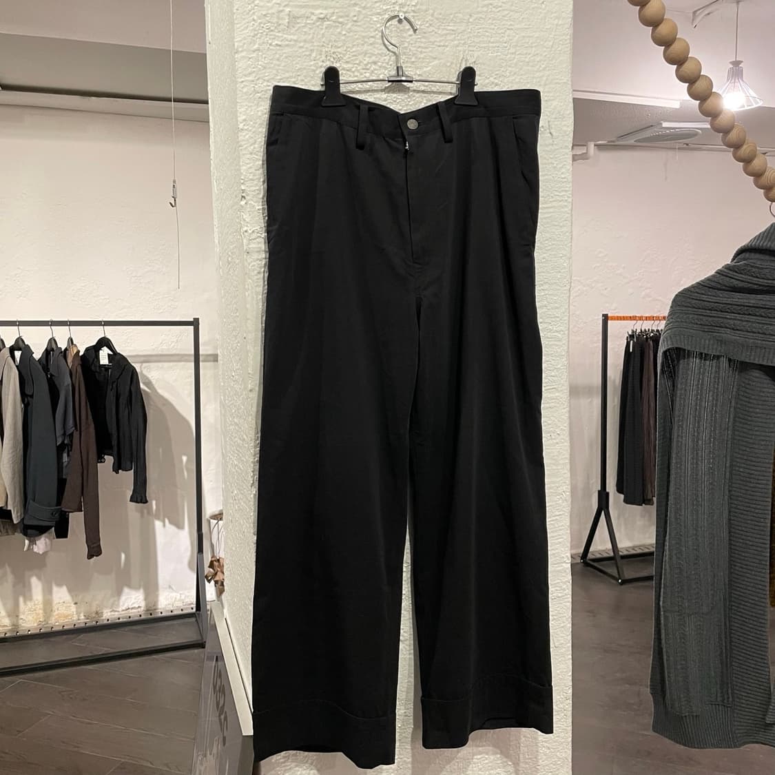 요지야마모토 백포켓 오버사이즈 팬츠 상품이미지3