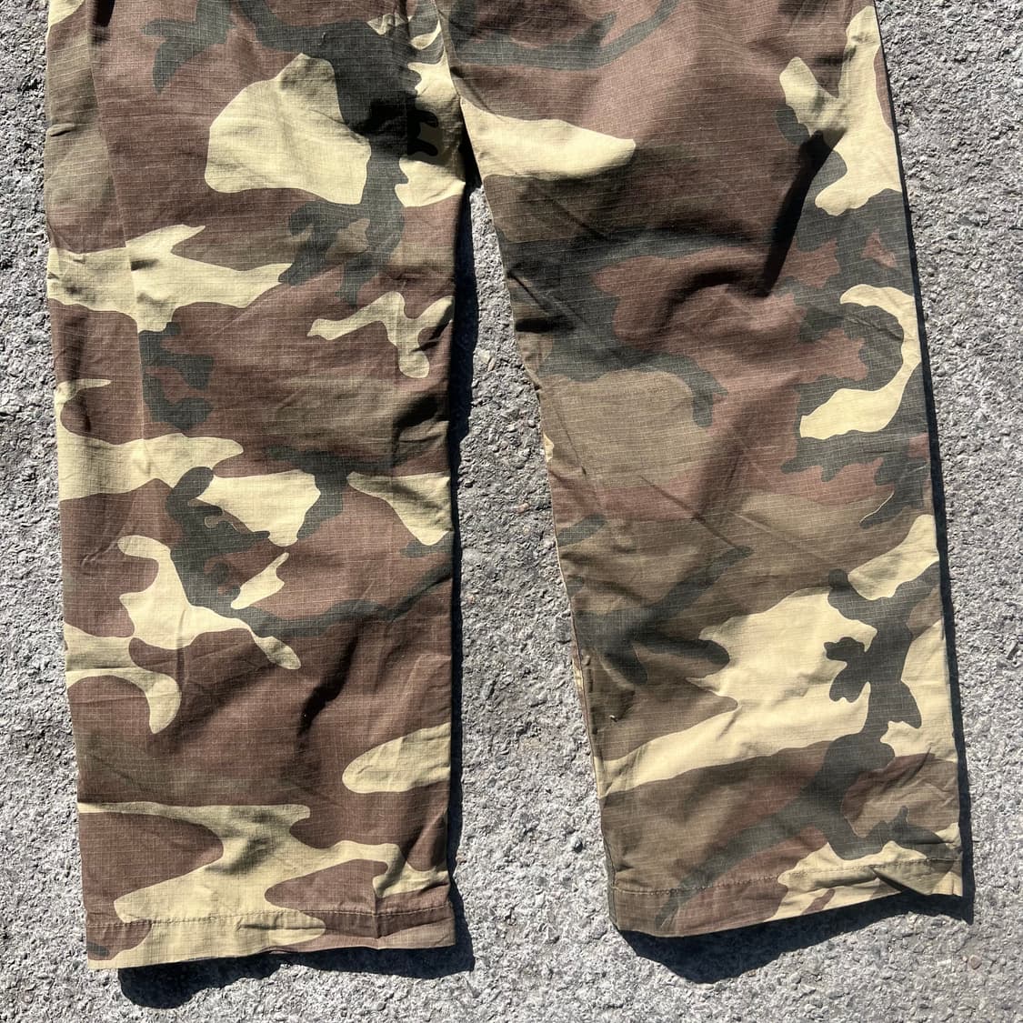 00‘s 노스페이스 립스탑 카모 팬츠 상품이미지7
