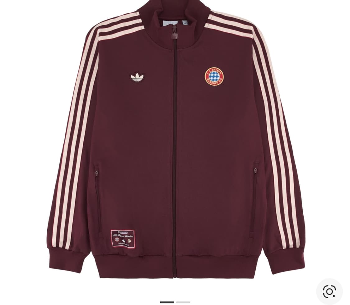 아디다스 FC 바이에른 버건디 트랙탑 상품이미지1